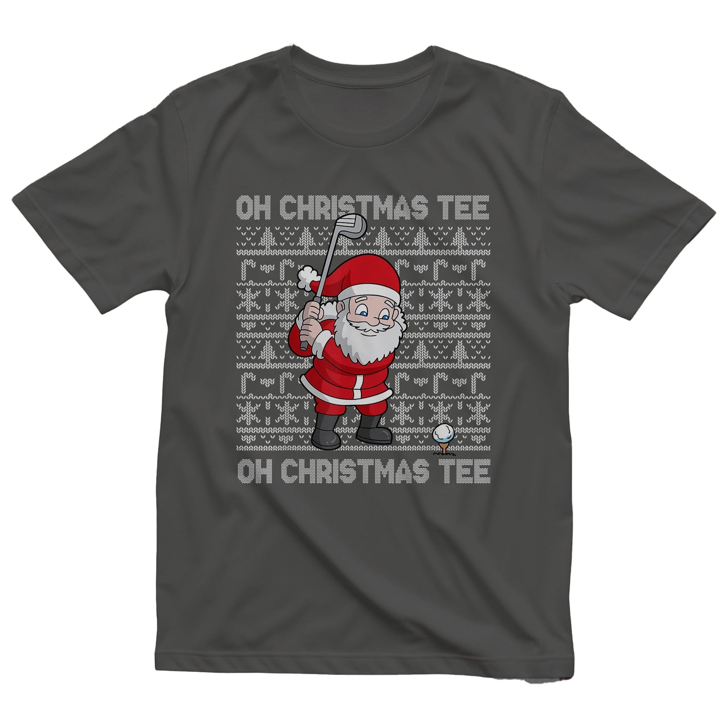 Golf Oh Christmas T-shirt Santa's
