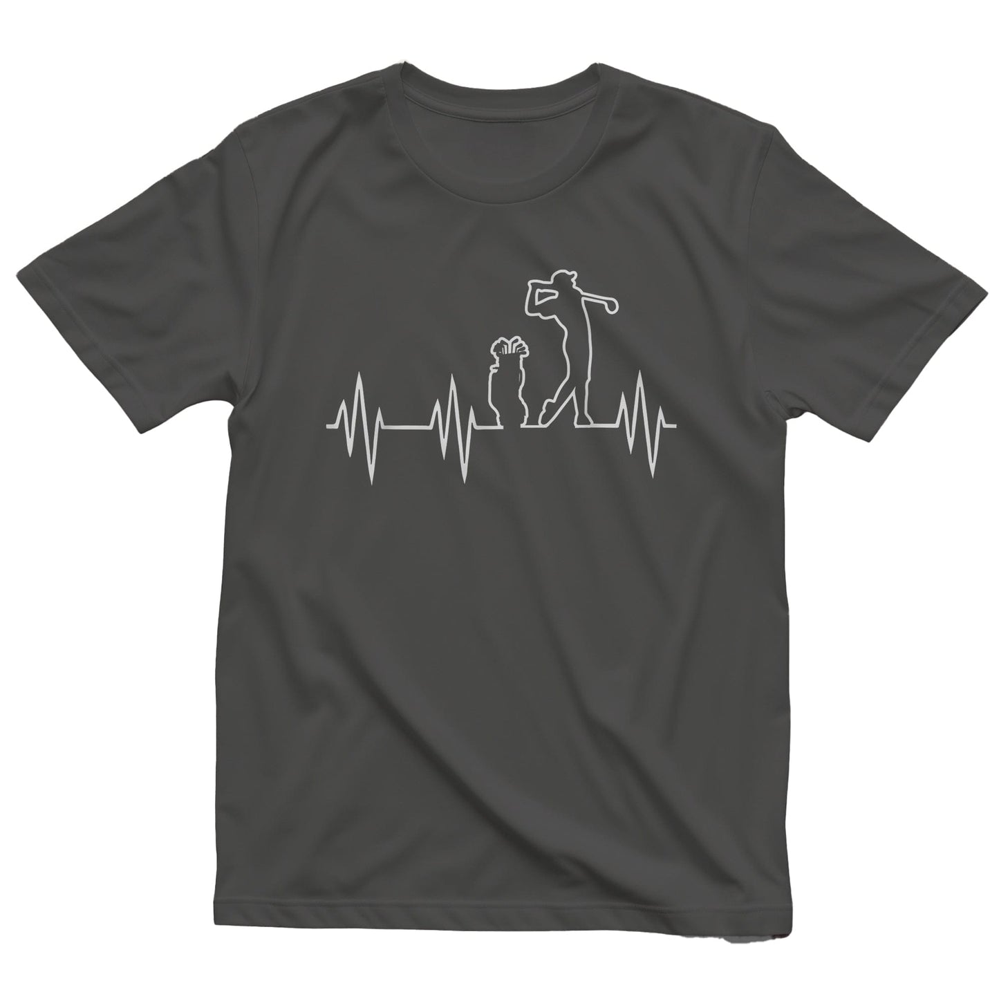 Golf Heartbeat T-Shirt  Pawsitively