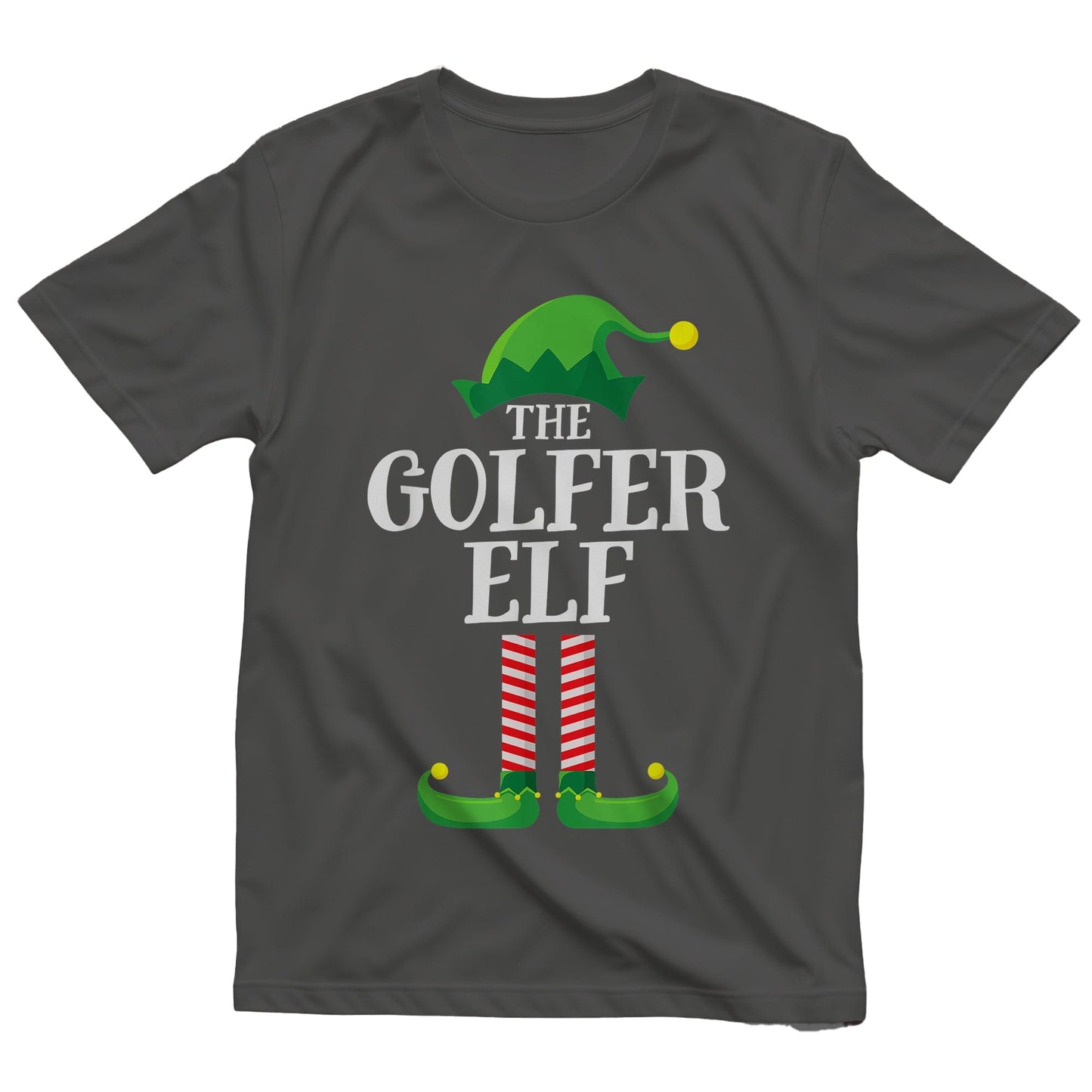 Golfer Elf Matching Family t-shirt