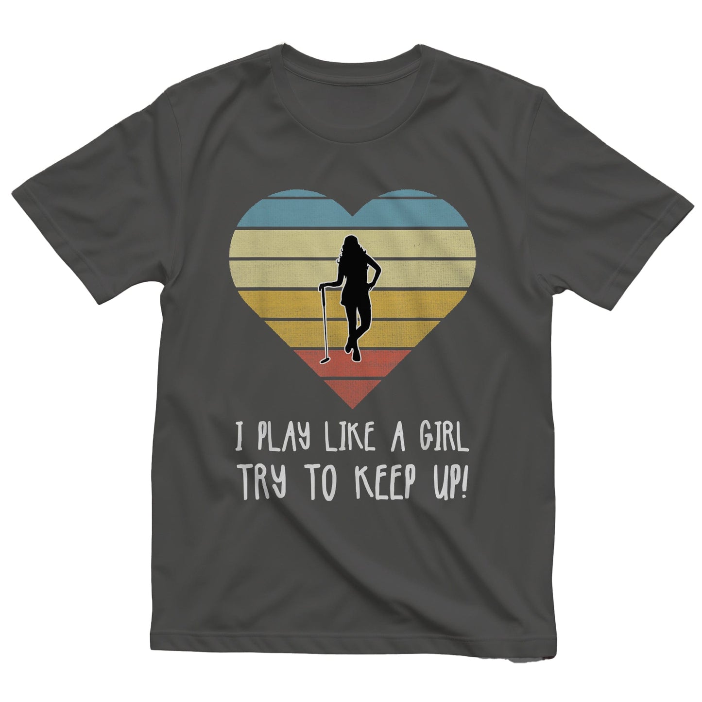 Girls Golf Gift T-Shirt Swing