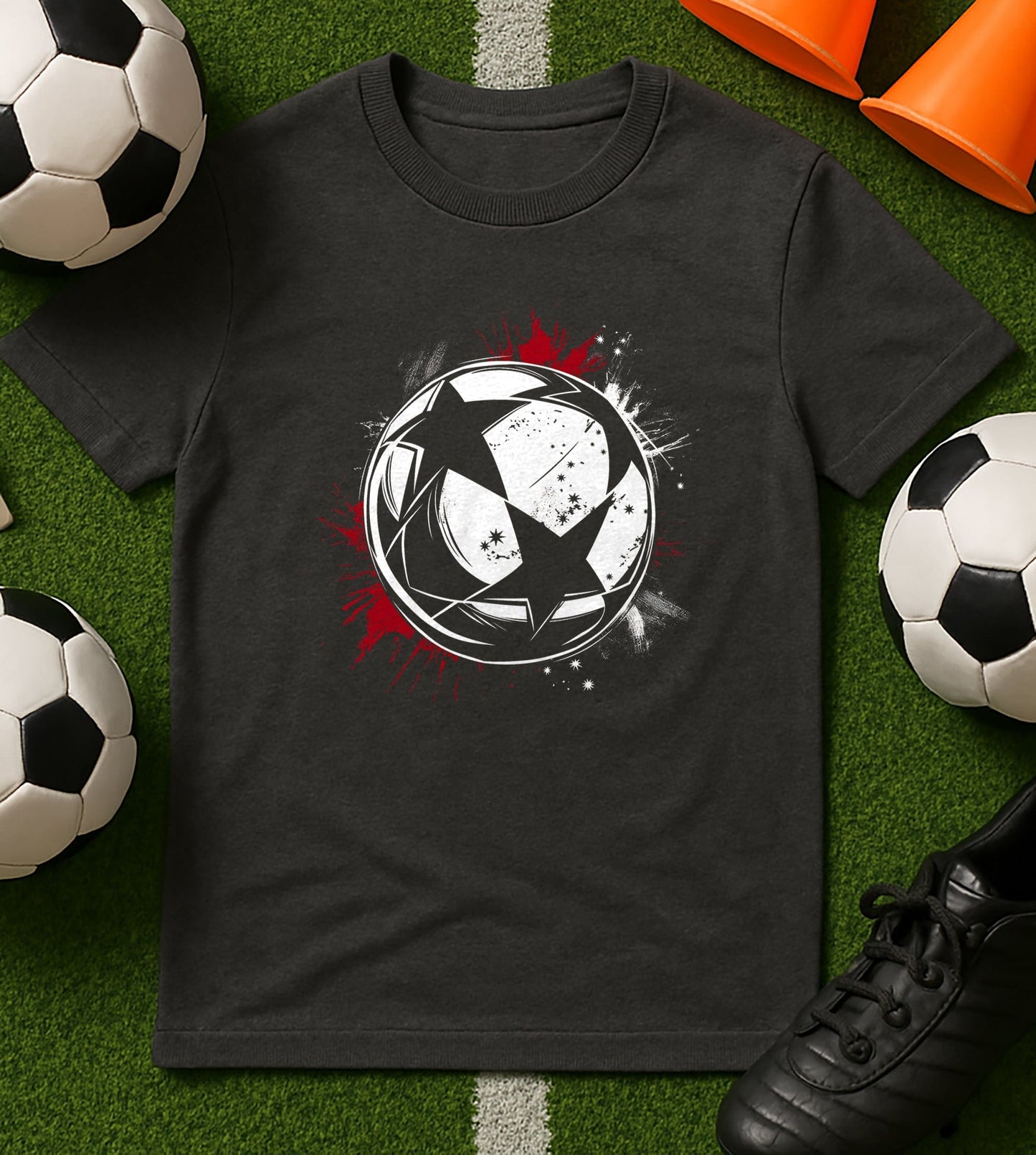 Football Red and T-Shirt