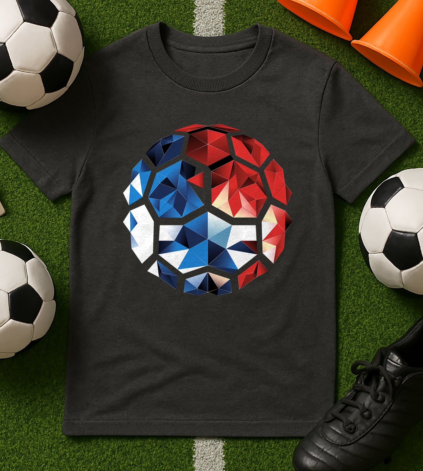 Geometric England T-Shirt