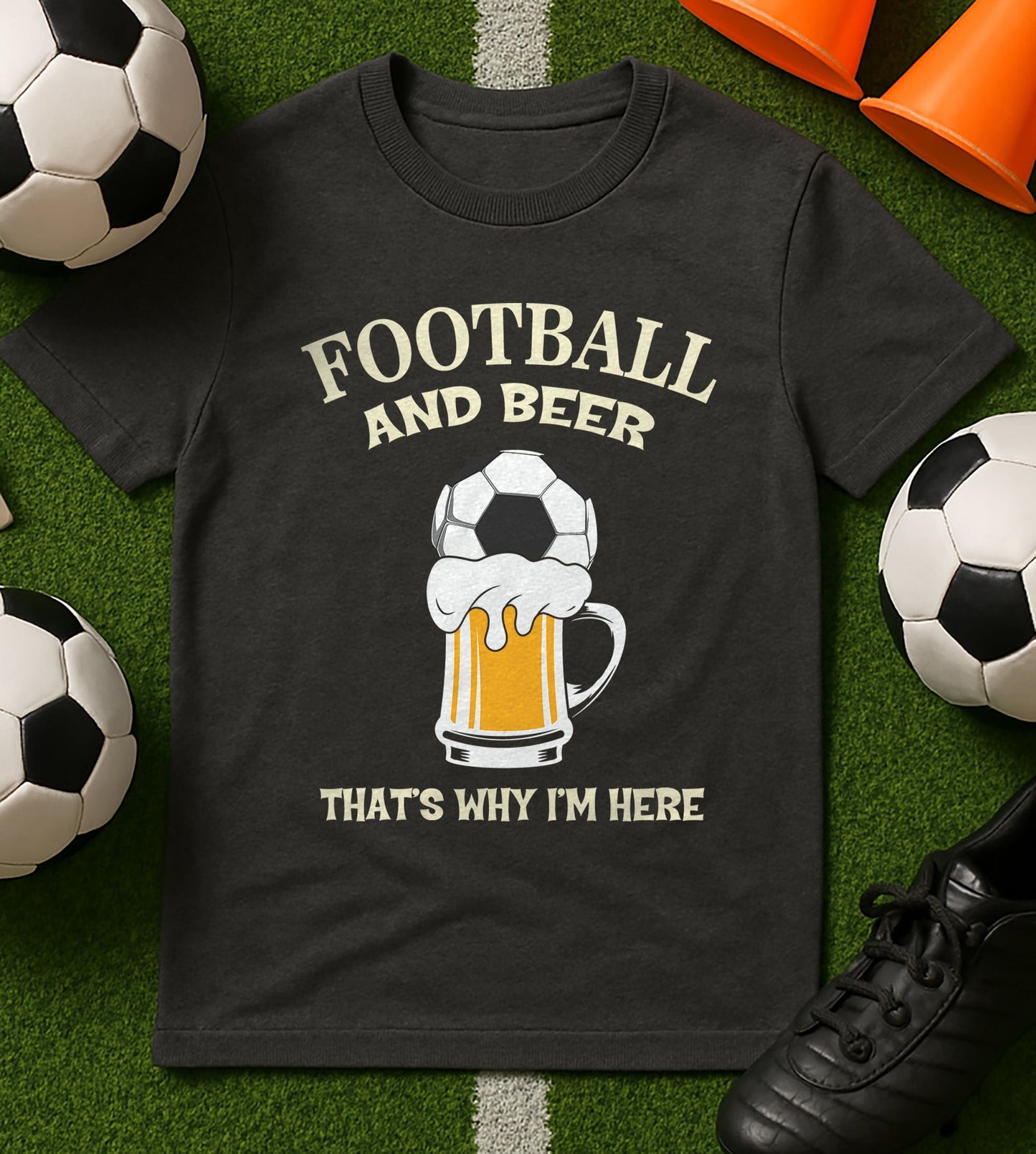 Football and Beer T-Shirt