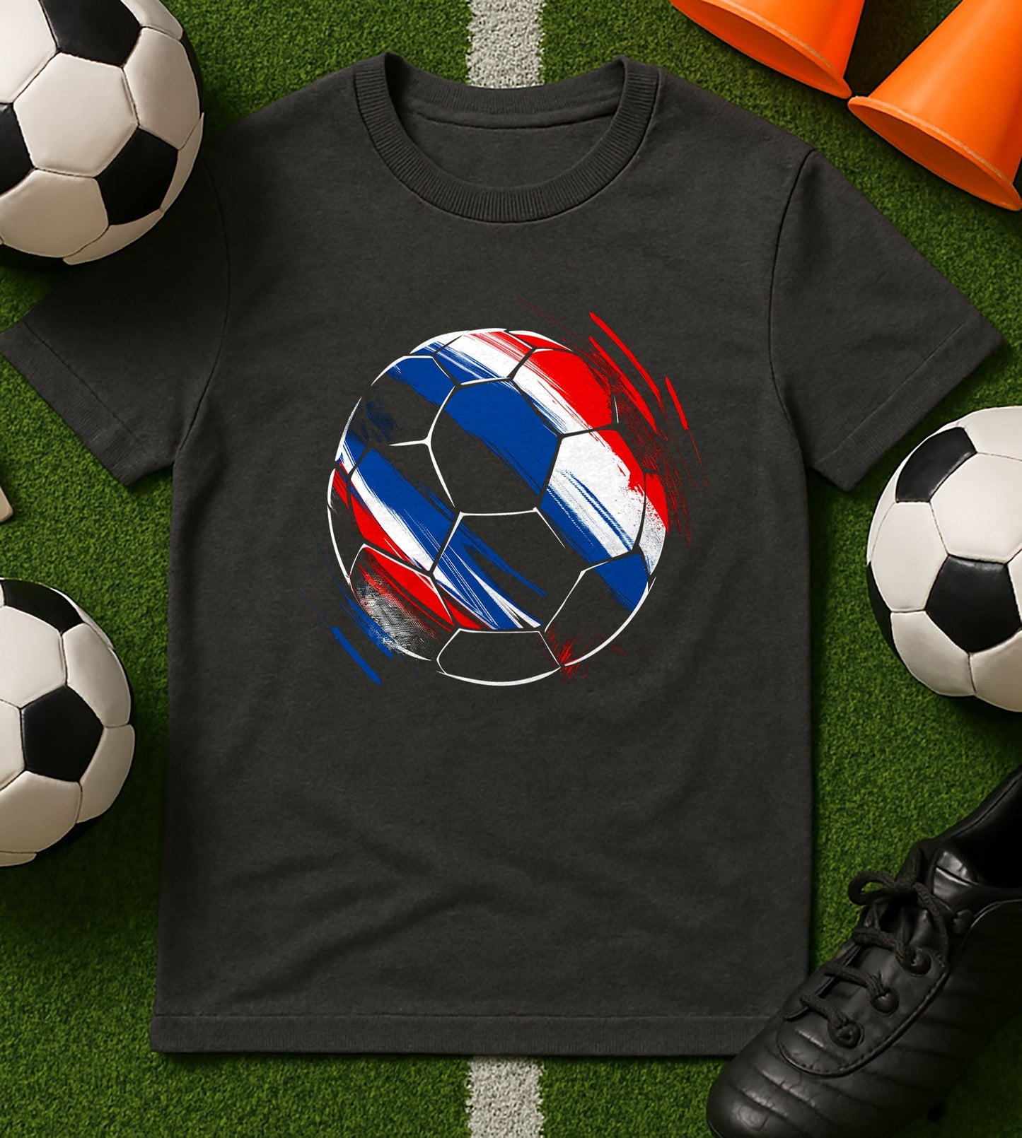 Sketched Football T-Shirt
