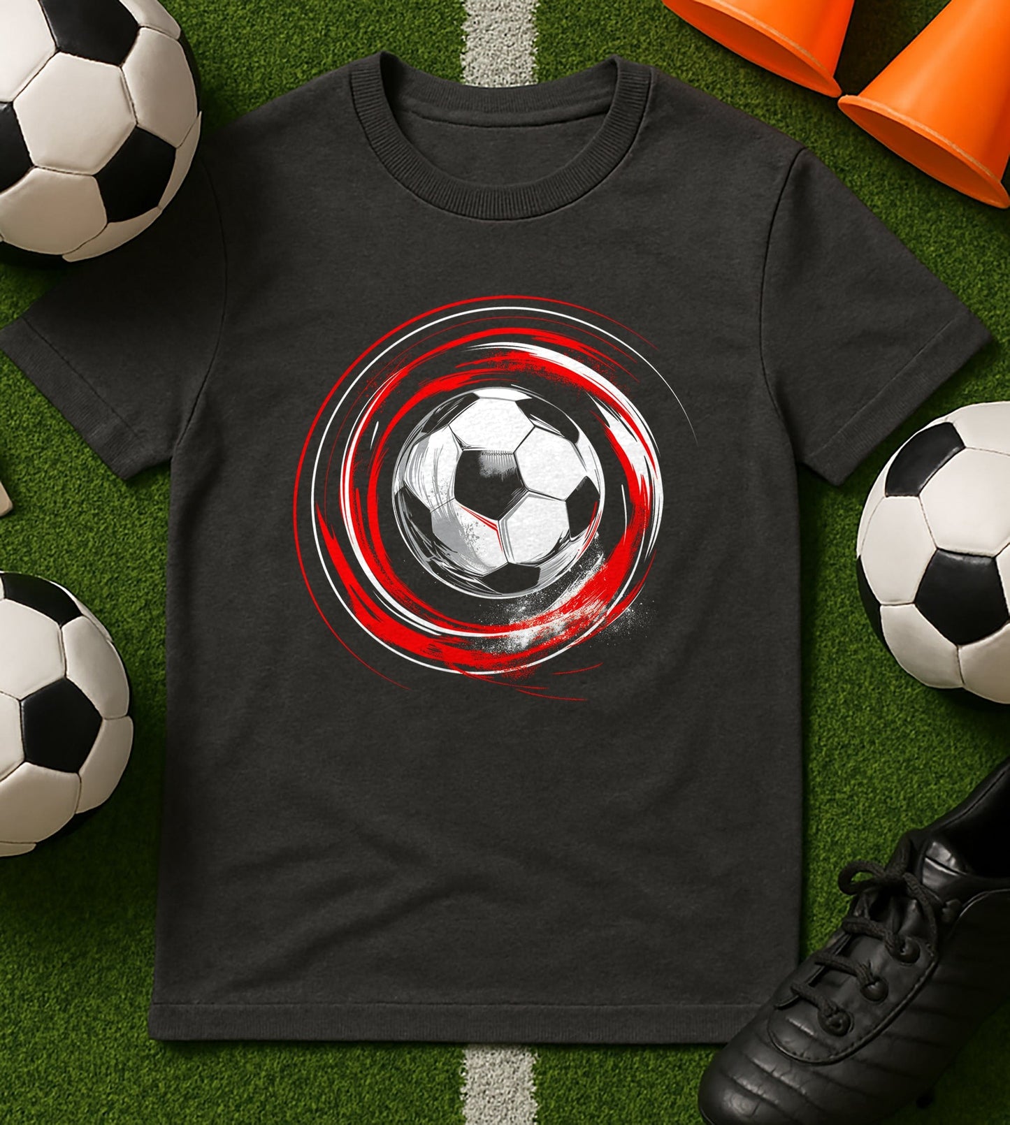 Football Spiral - T-Shirt