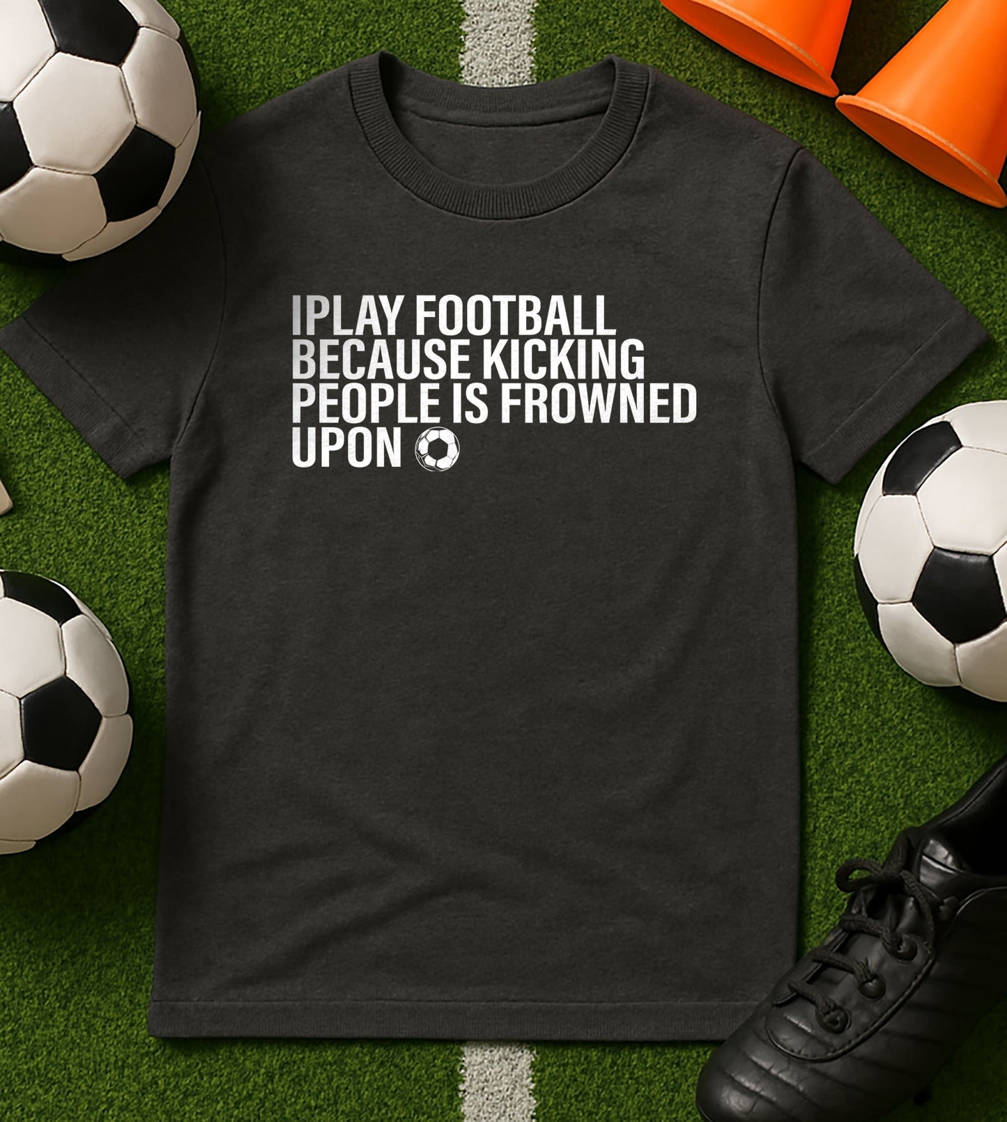 Kicking People T-Shirt