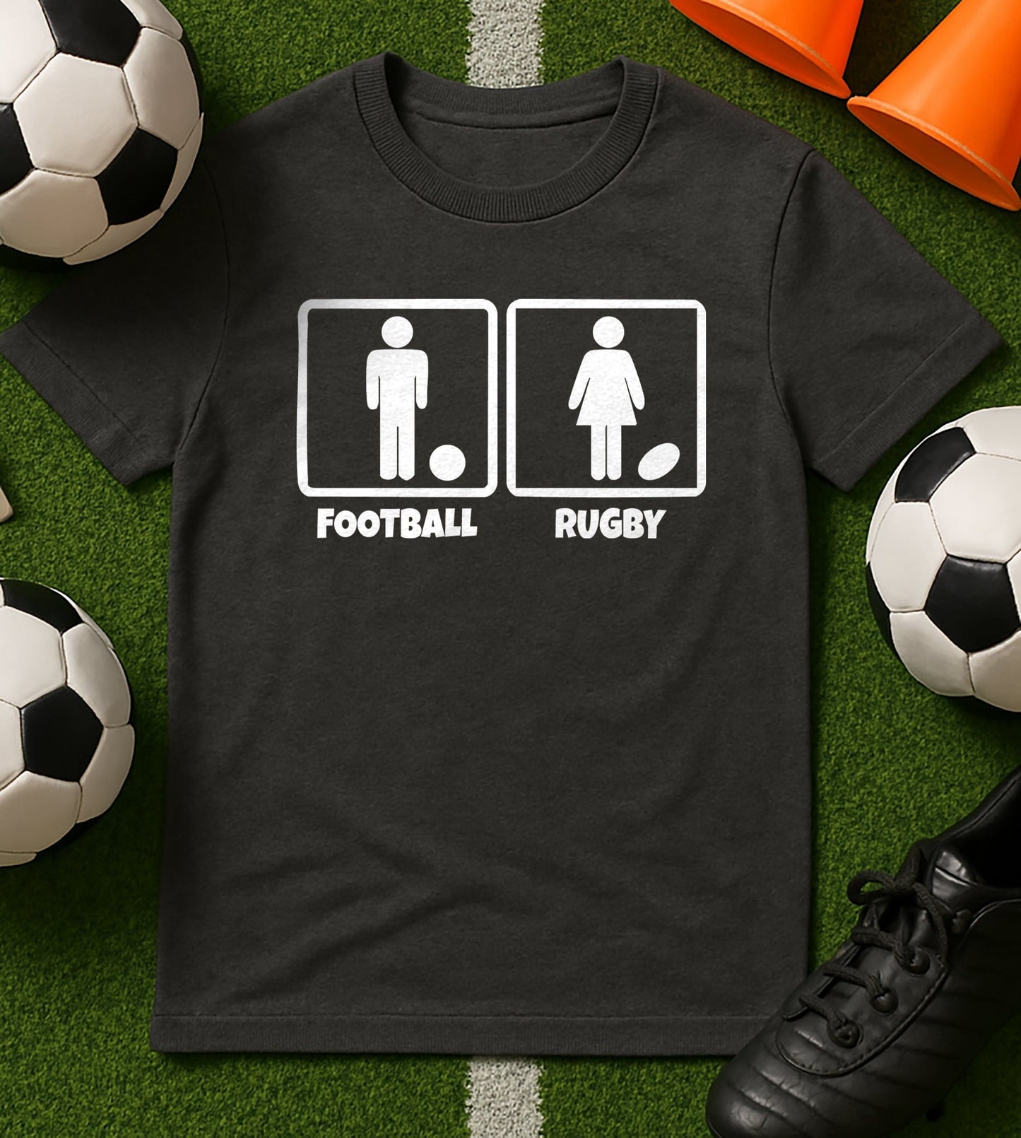 Football vs. T-Shirt