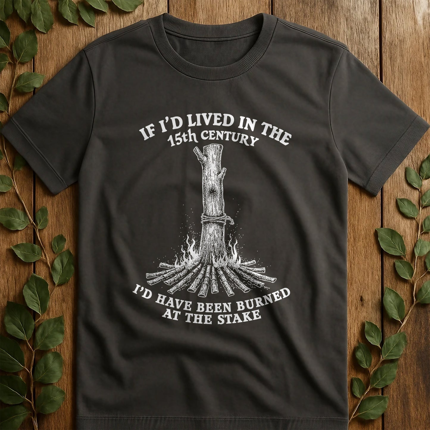 Burned At The T-Shirt