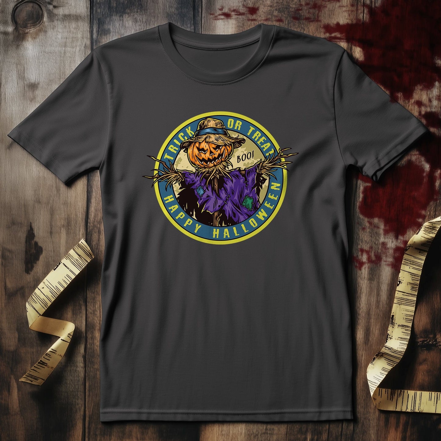 Trick or Treat Scarecrow T-Shirt -