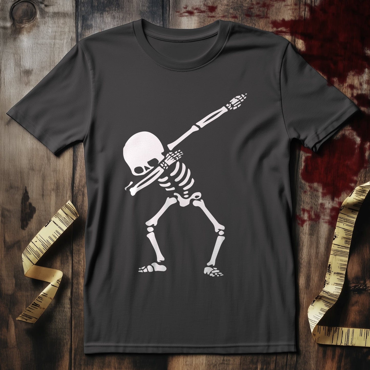 Dabbing Skeleton T-Shirt Style001