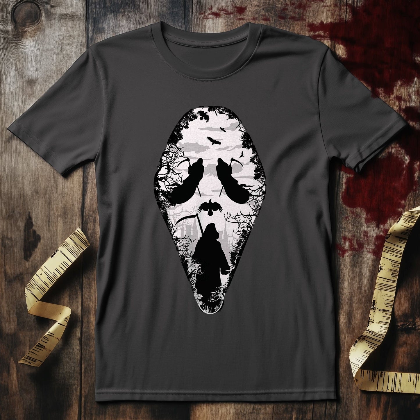 Scream Face Horror T-Shirt
