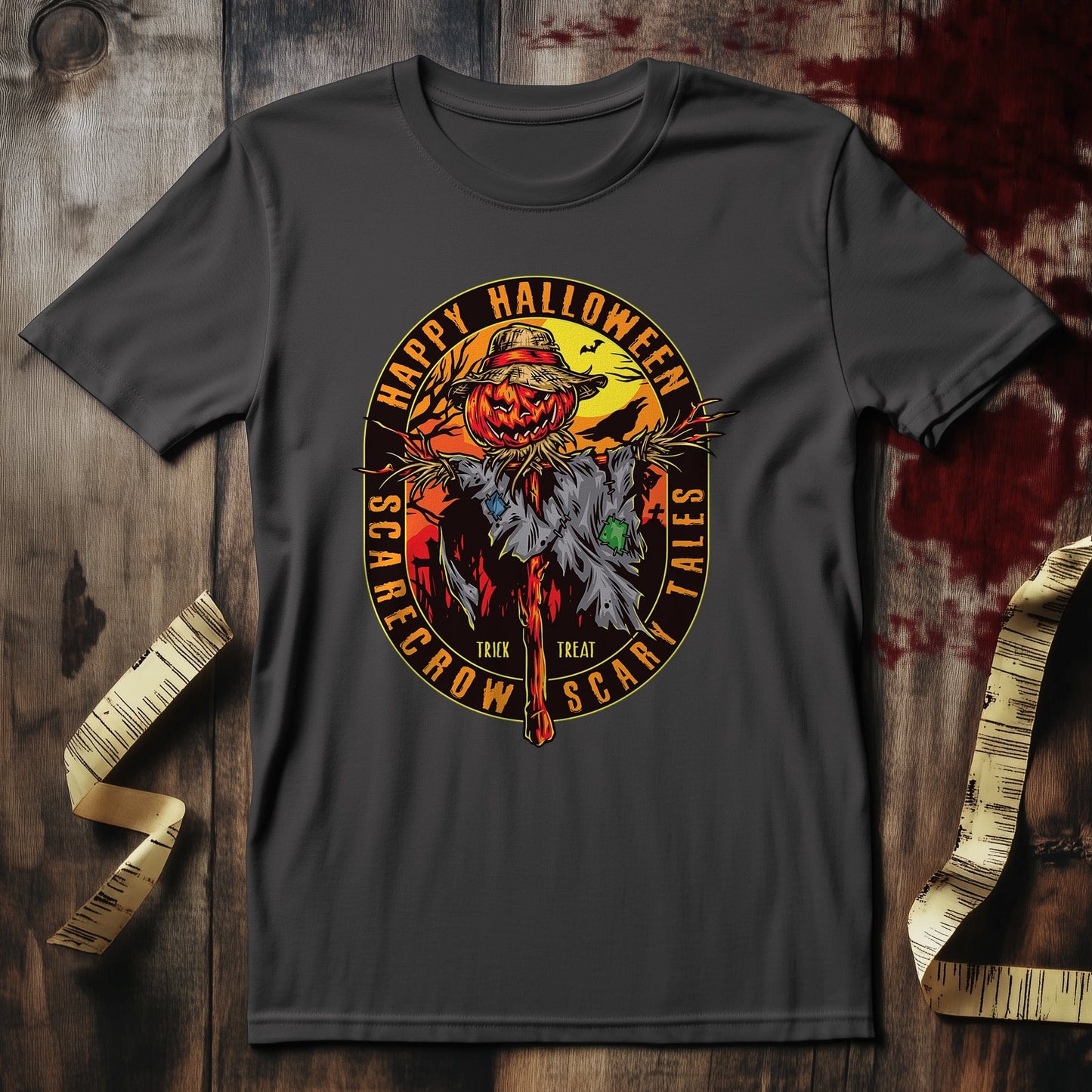 Burning Scarecrow T-Shirt - Embrace