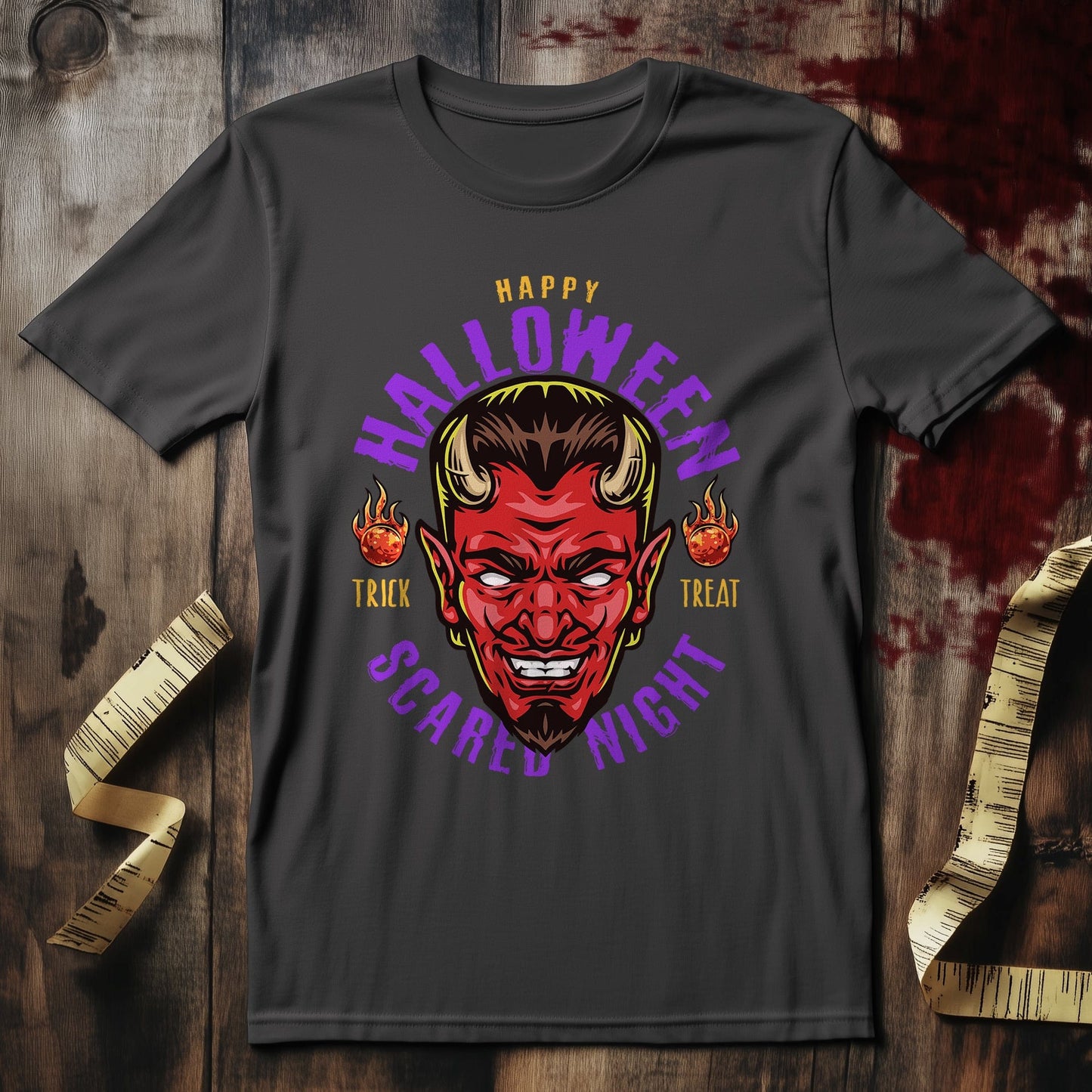 Devil's Trick or Treat Night T-Shirt -