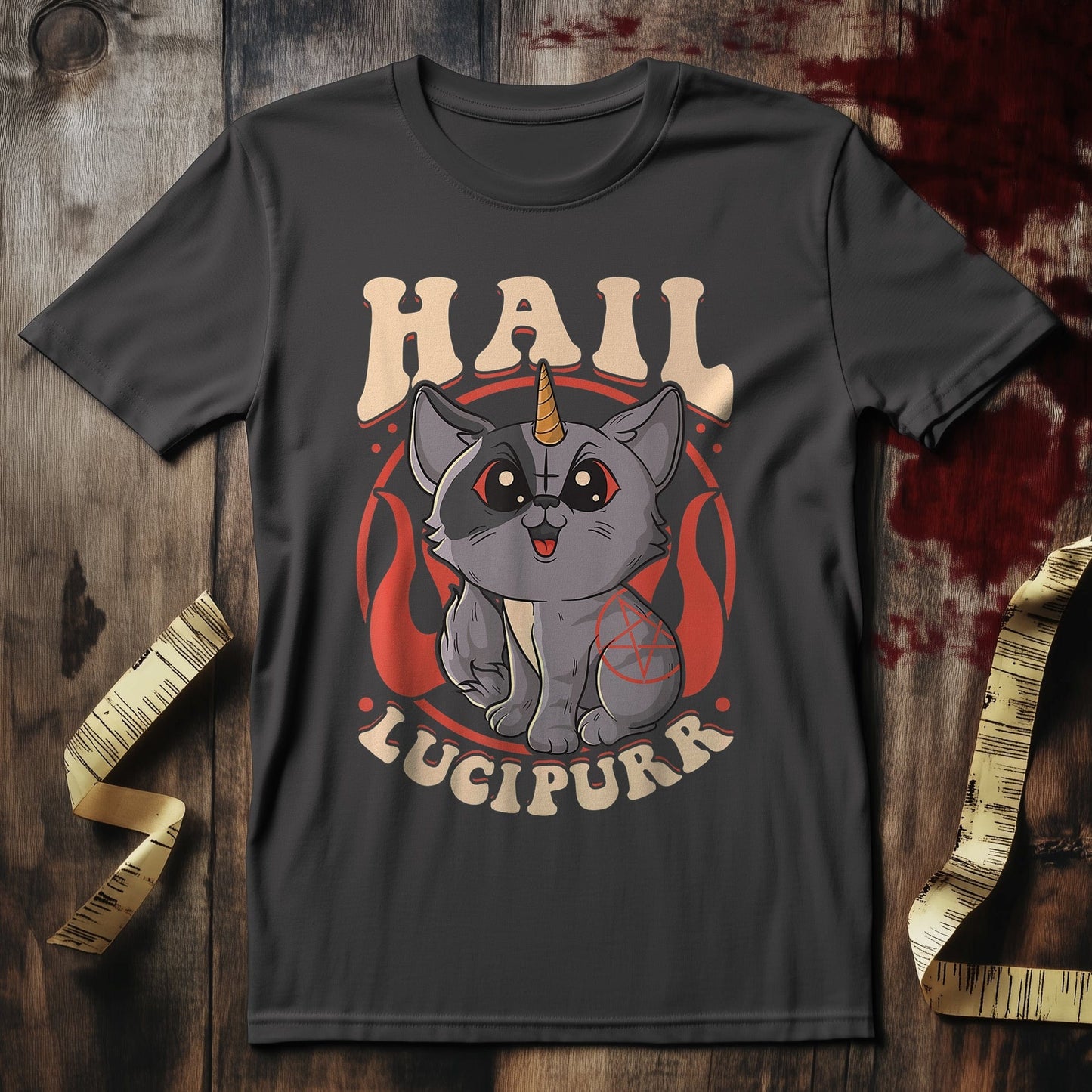 Satanic Cat T-Shirt