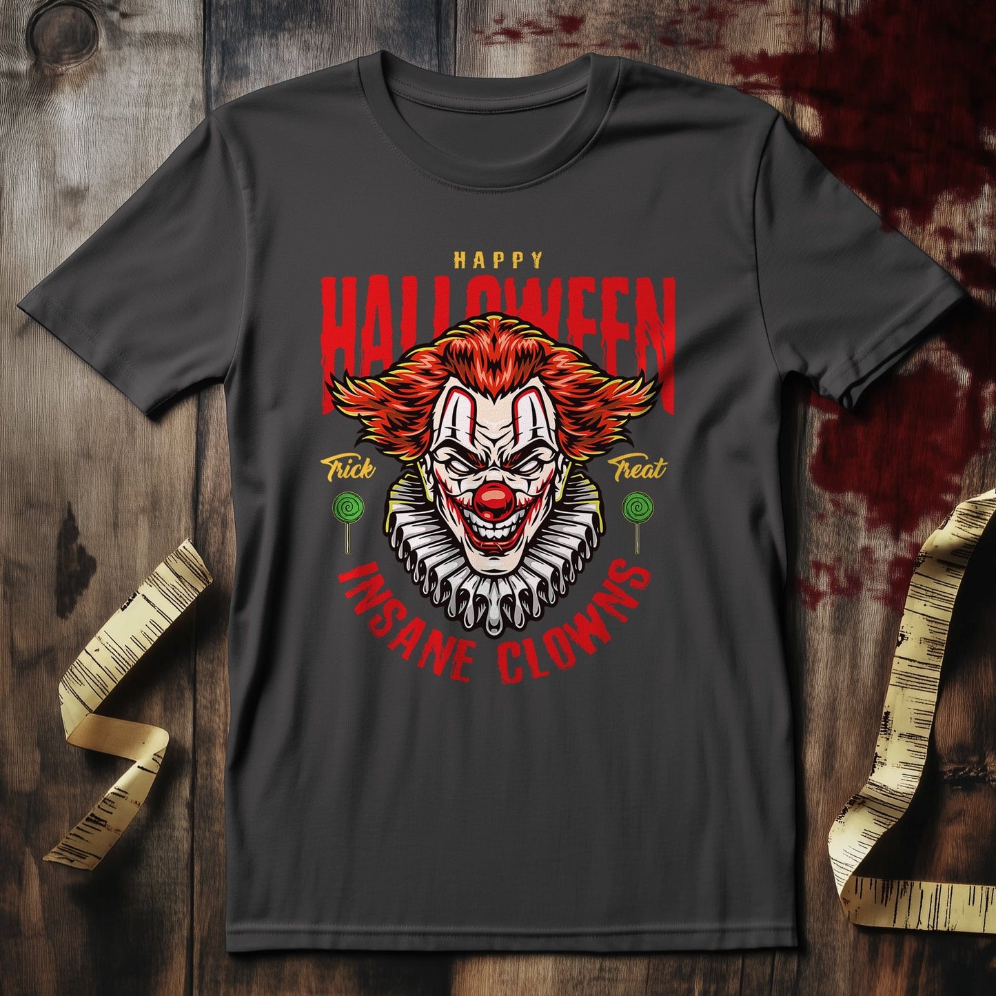 Trick or Treat Clown t-shirt -