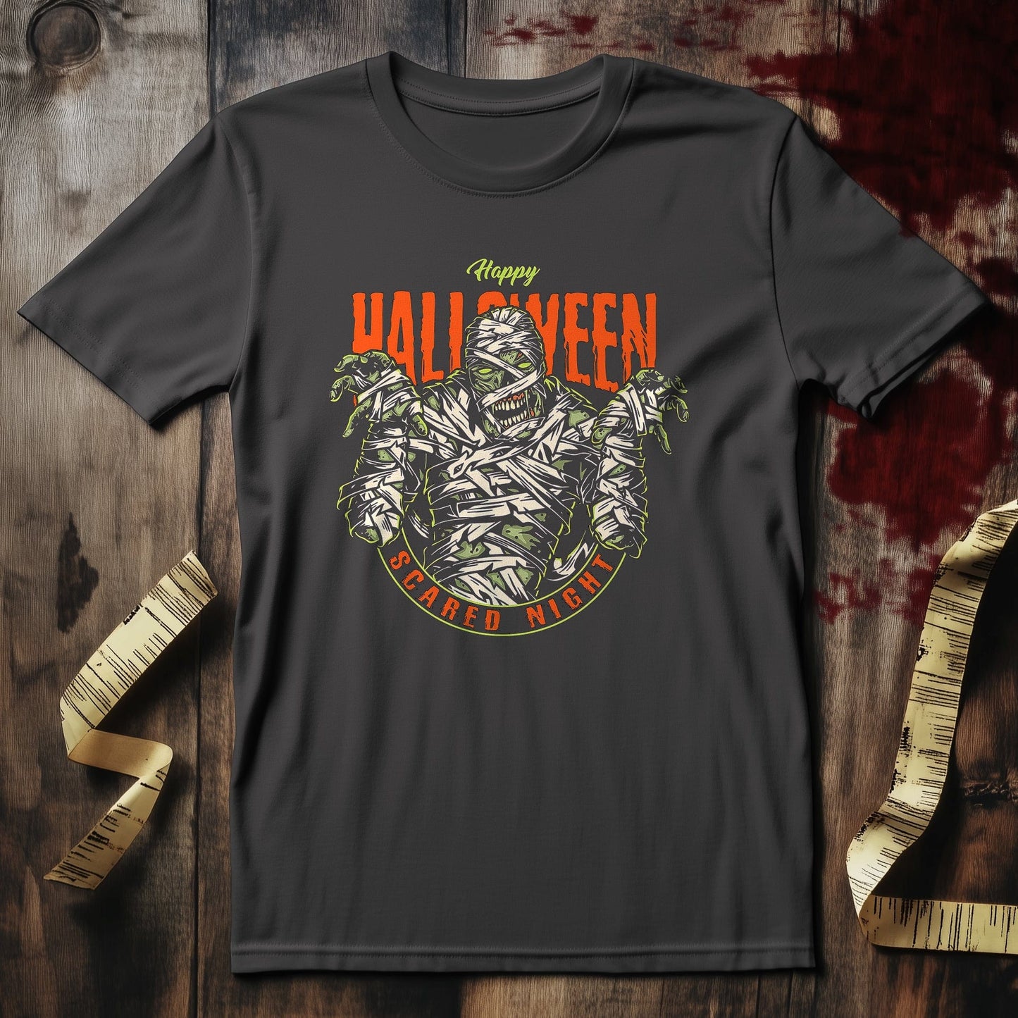 Mummy's Halloween Scared Night T-shirt