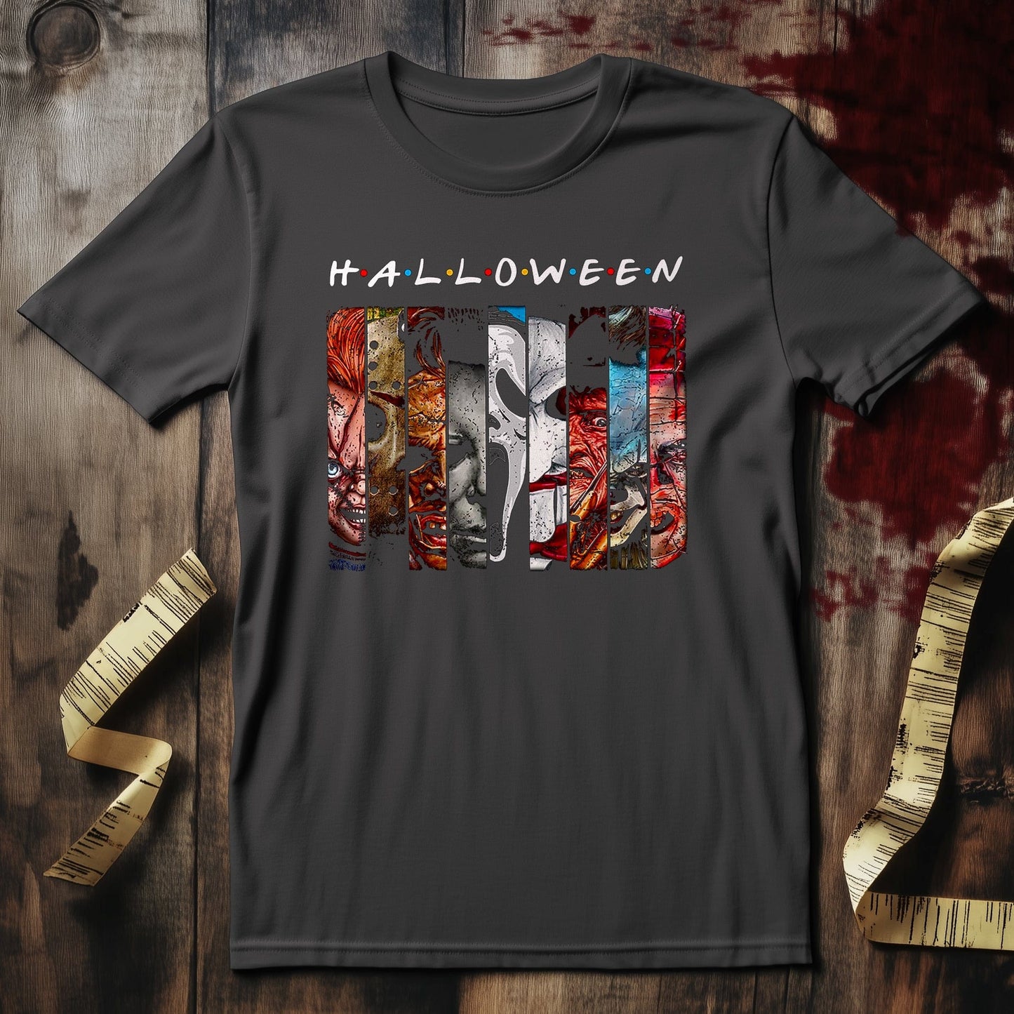 Halloween Movie Mashup T-shirt