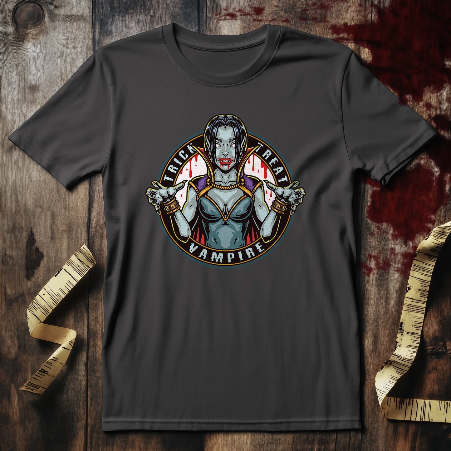 Trick Treat Vampire T-Shirt - Slice