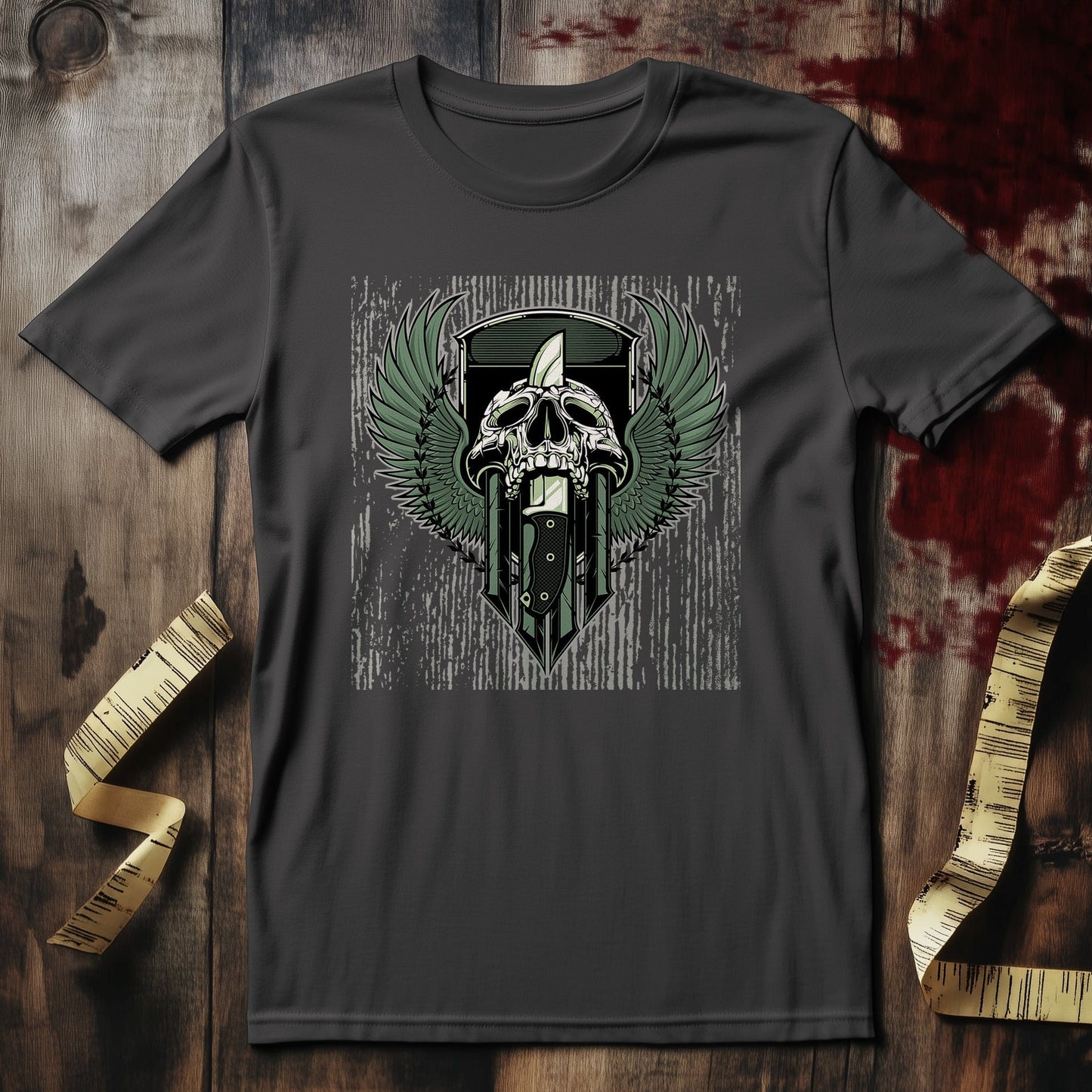 KnifeSkullWings T-Shirt