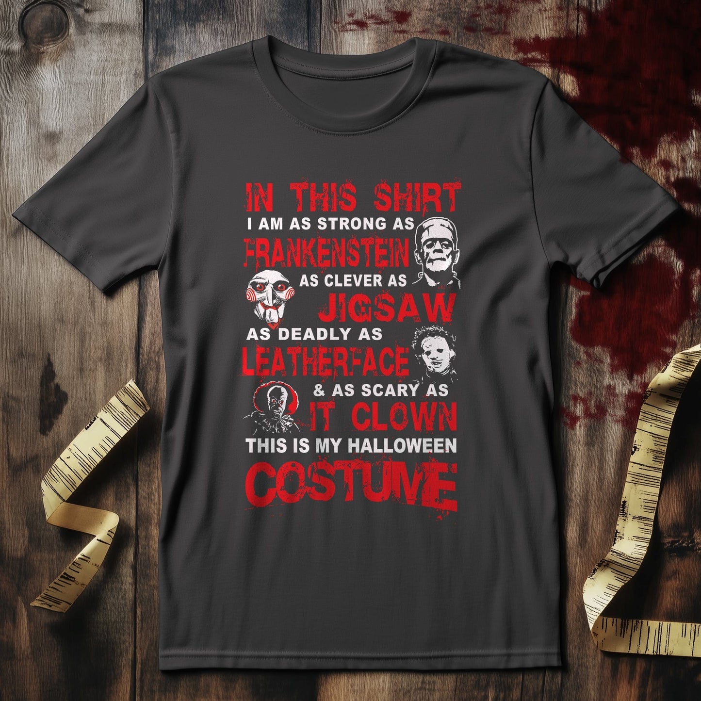 Frankenstein costume T-shirt