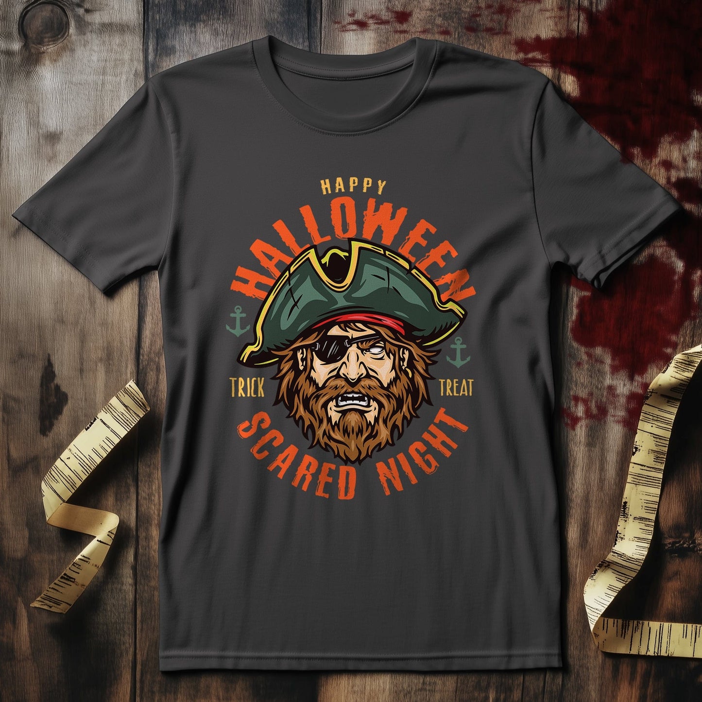 Pirate Face T-Shirt - Arrr Matey!