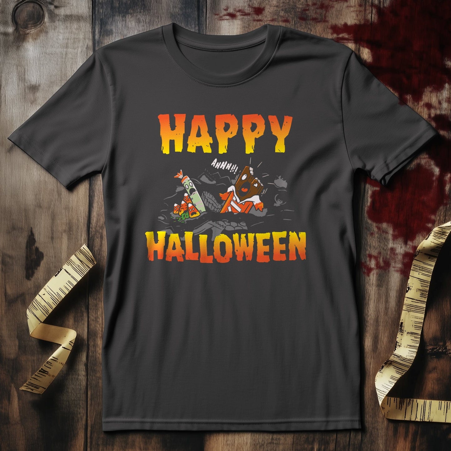 Happy Halloween Candy T-Shirt -