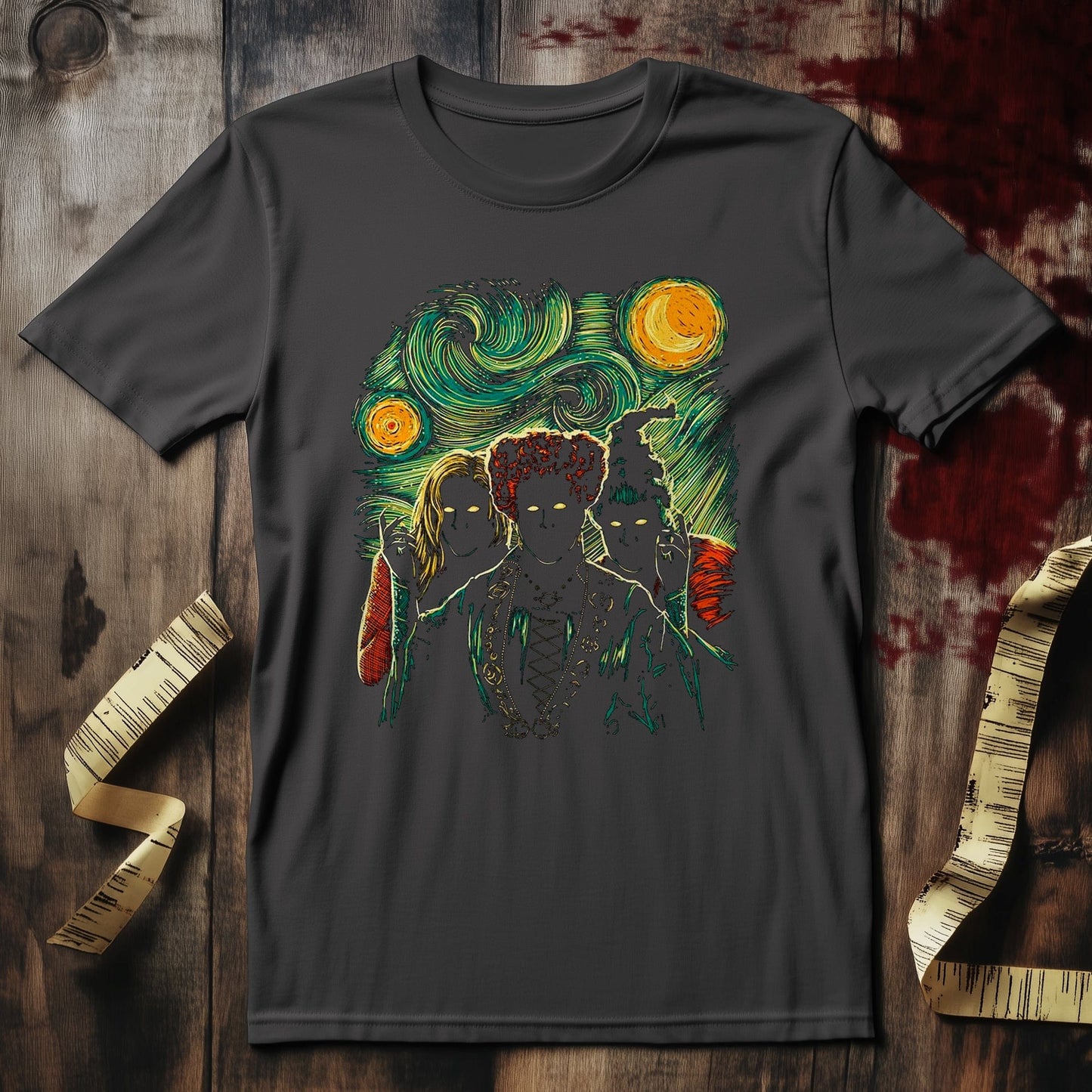 Salem Witched Starry Night T-shirt