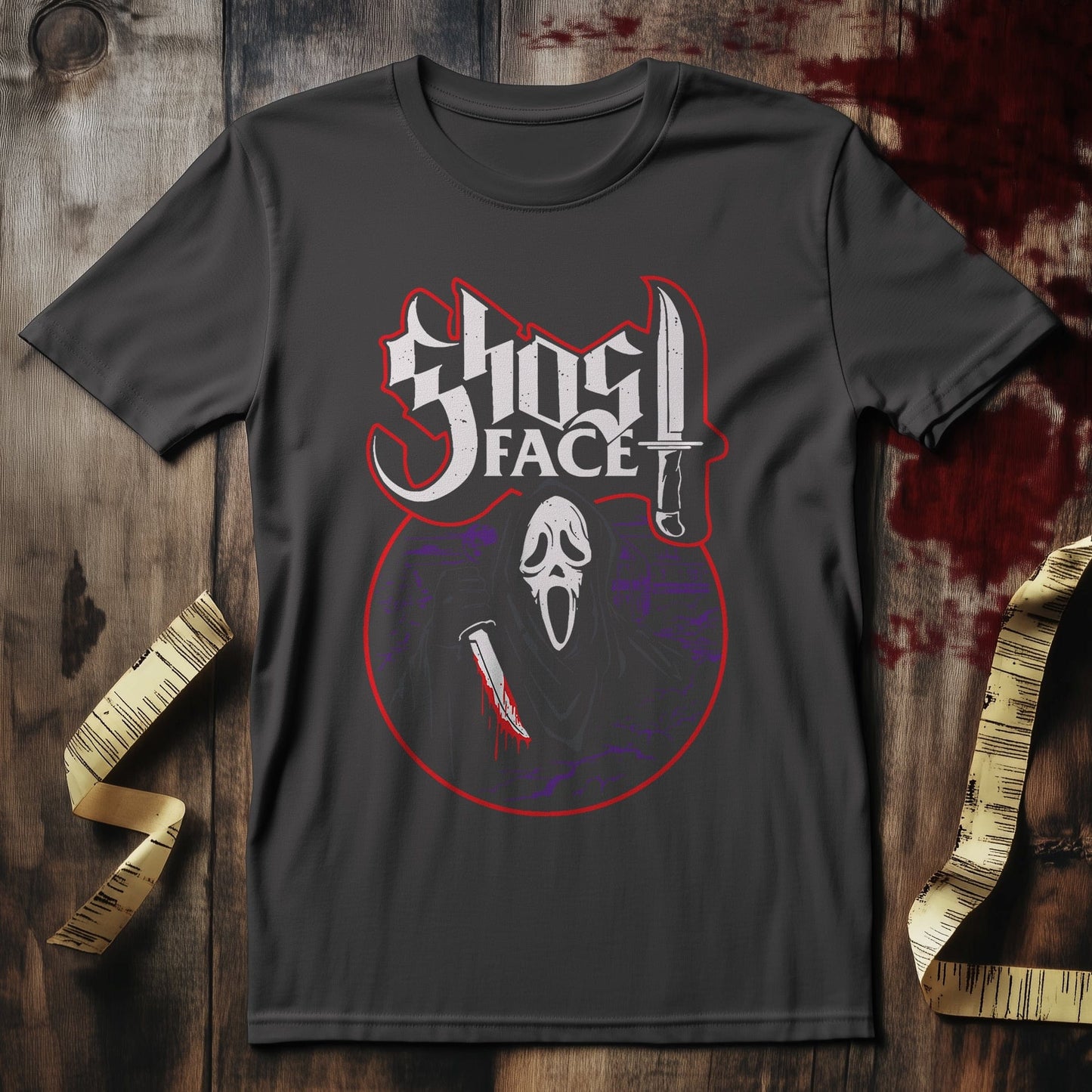 Horror Ghost Face T-Shirt