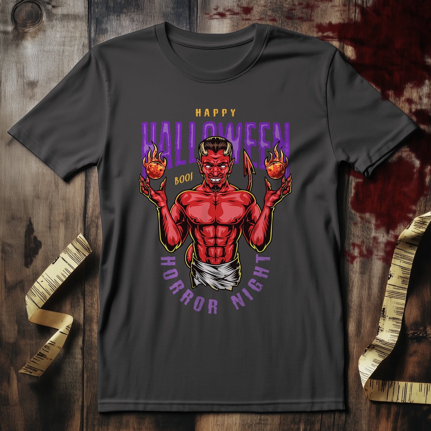 Devil Horror Night T-Shirt - Unleash