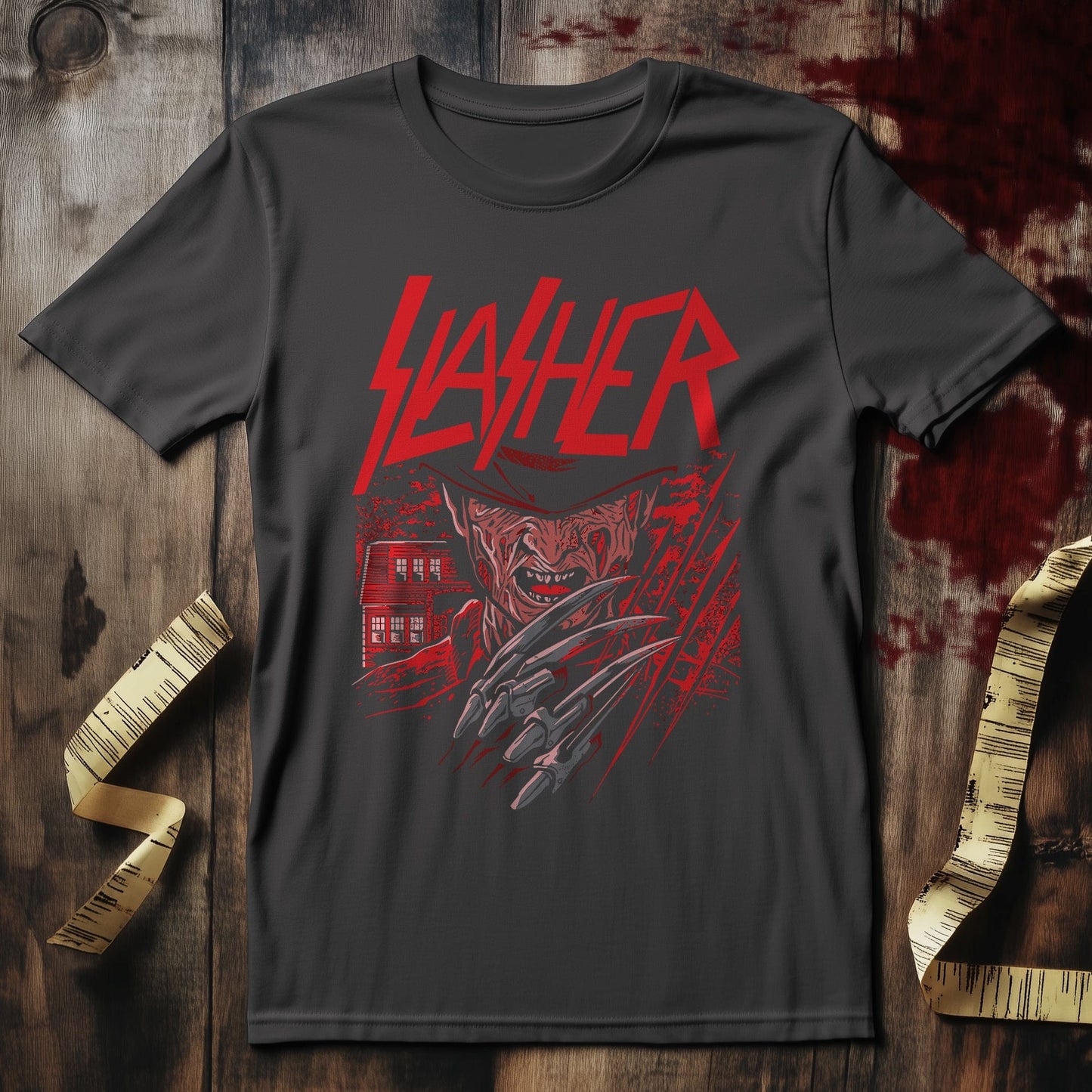 Horror  Freddy Slasher T-shirt