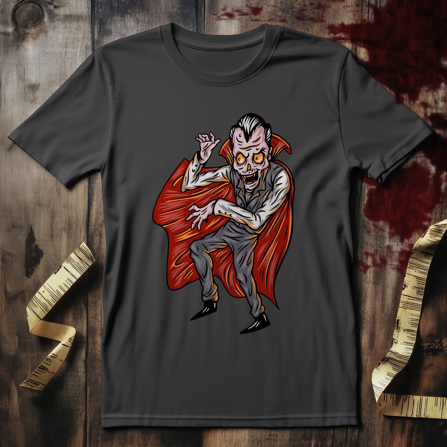 Dracula's Cape riveting T-shirt