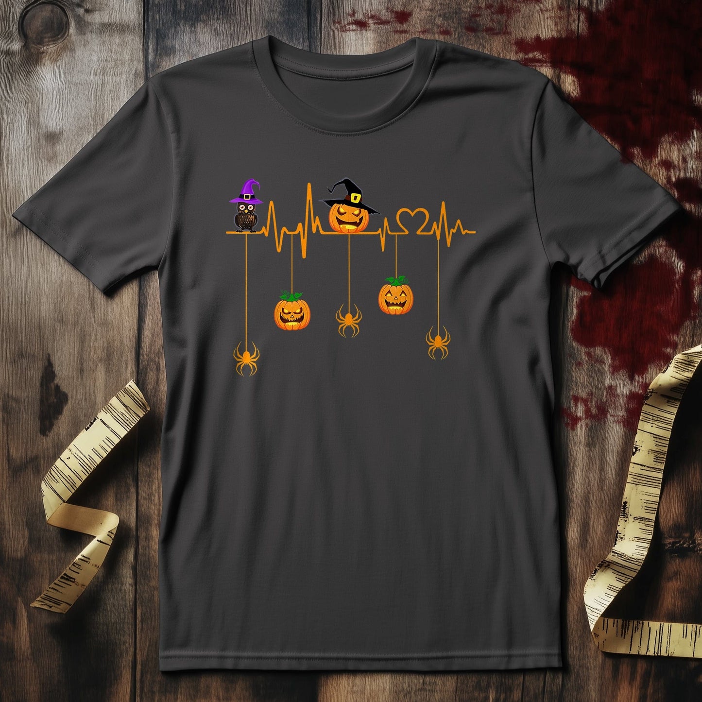 Pumpkin Heartbeat T-Shirt -