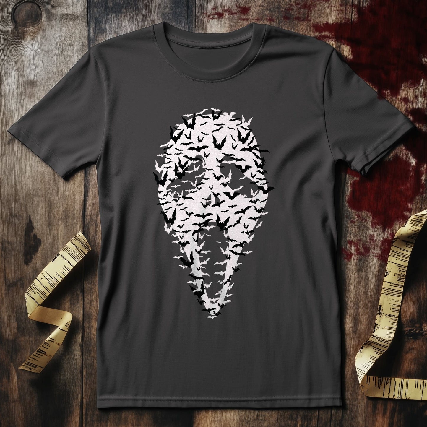 Scream Mask Bats T-shirt
