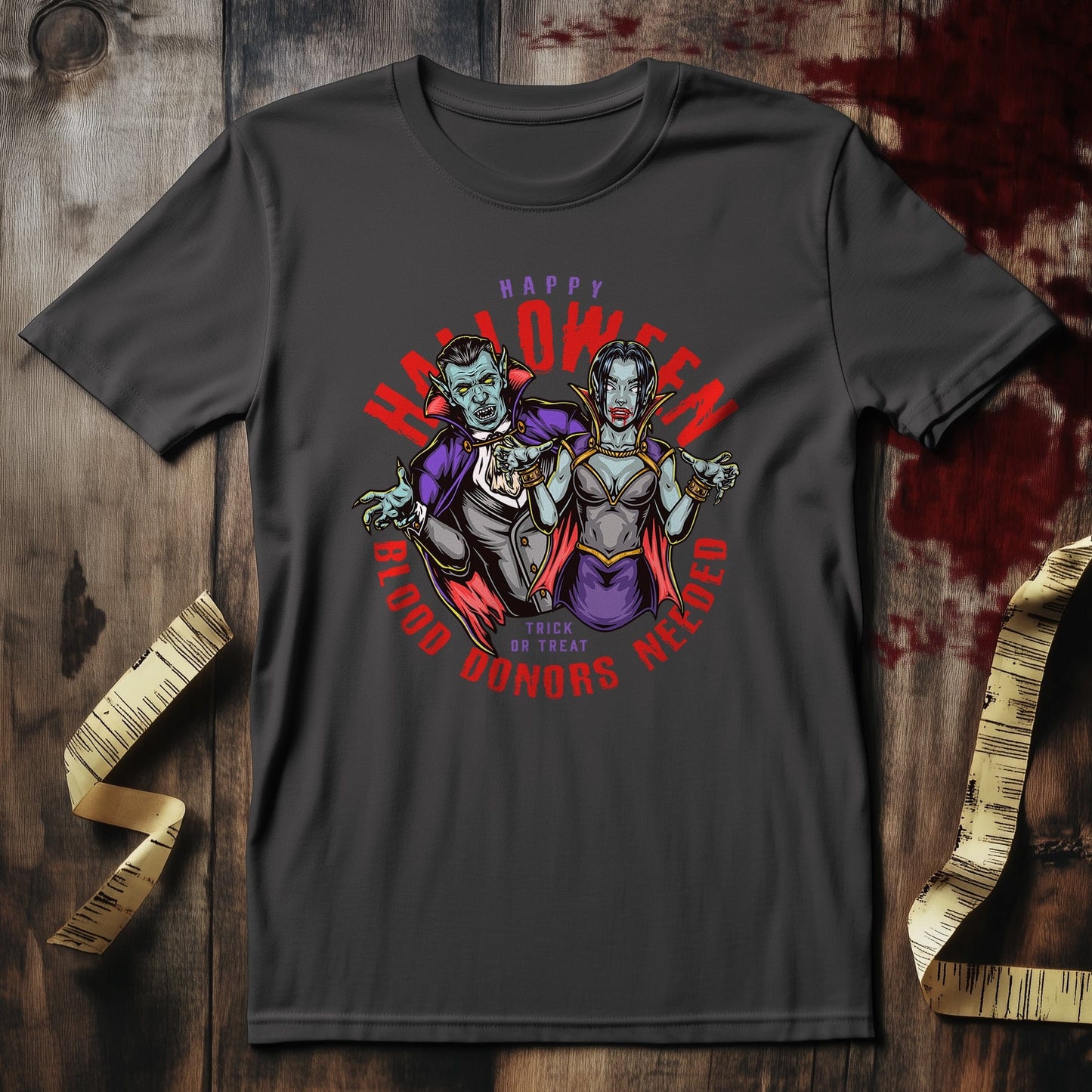 Vampire Partners T-Shirt - Undead Love