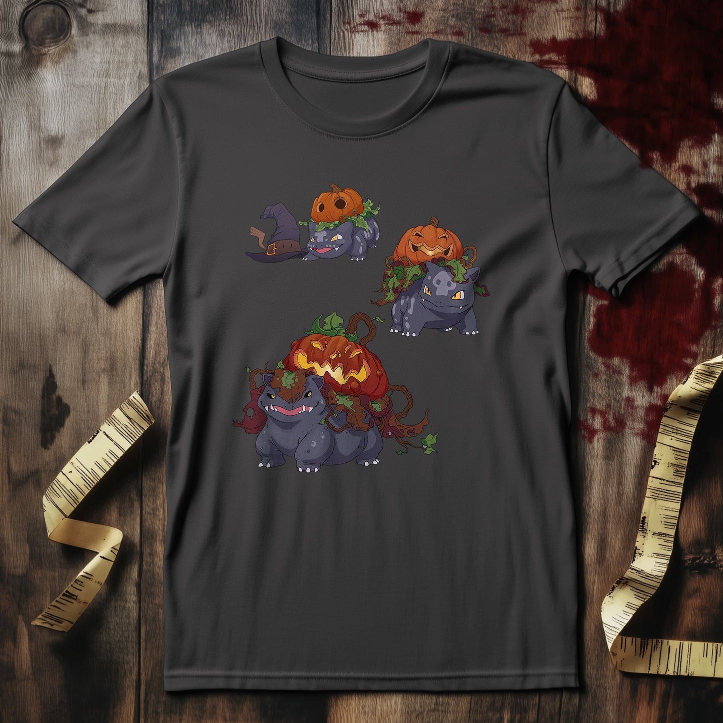 Bulbasaur Evo Halloween T-shirt -