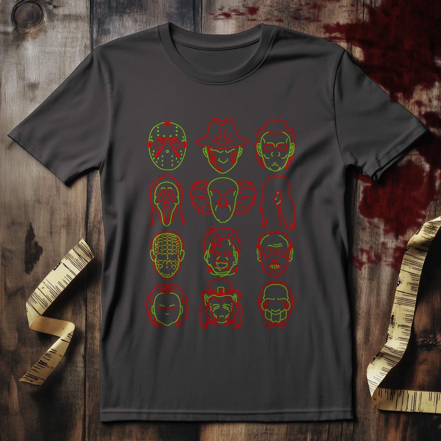 Halloween Horror Heads T-Shirt