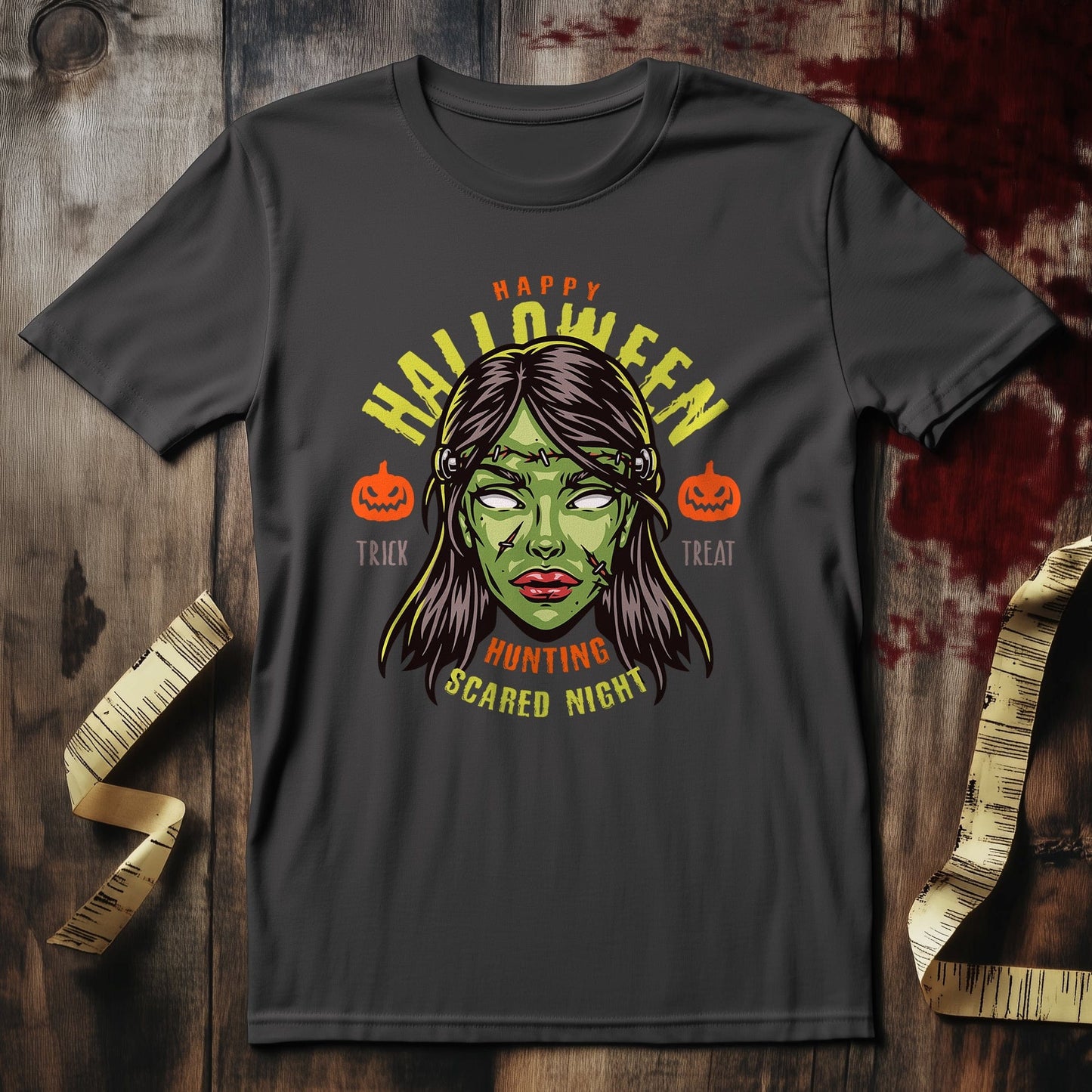 Happy Hunting Frankenstein T-shirt -