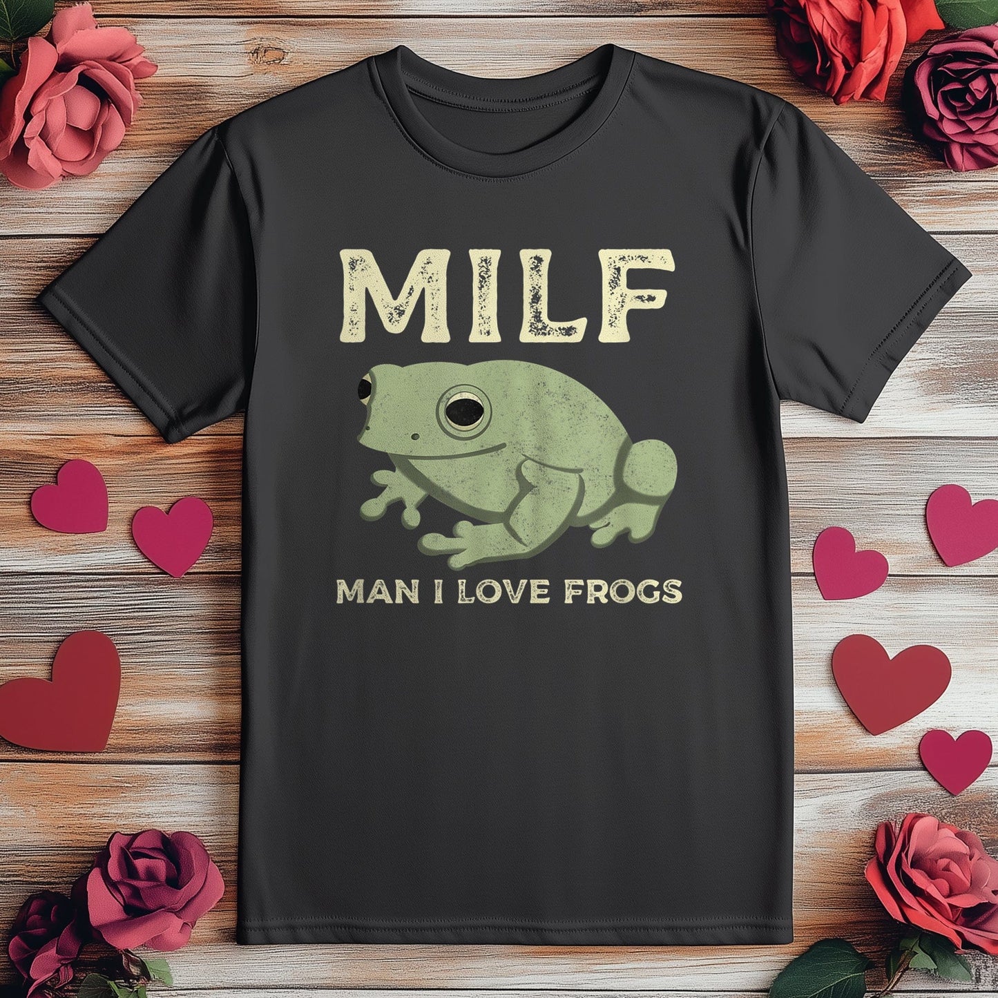 MILF - Man I Love Frogs! Hilarious T-shirt