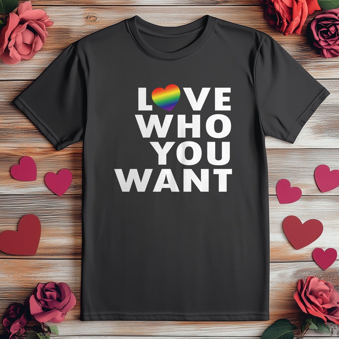 Love Who You Want T-Shirt