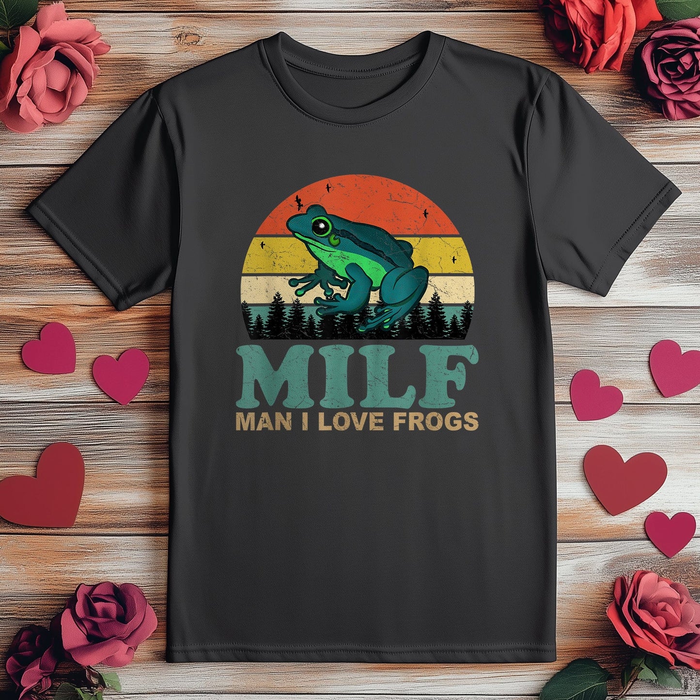 Man I Love Frogs T-Shirt Style001