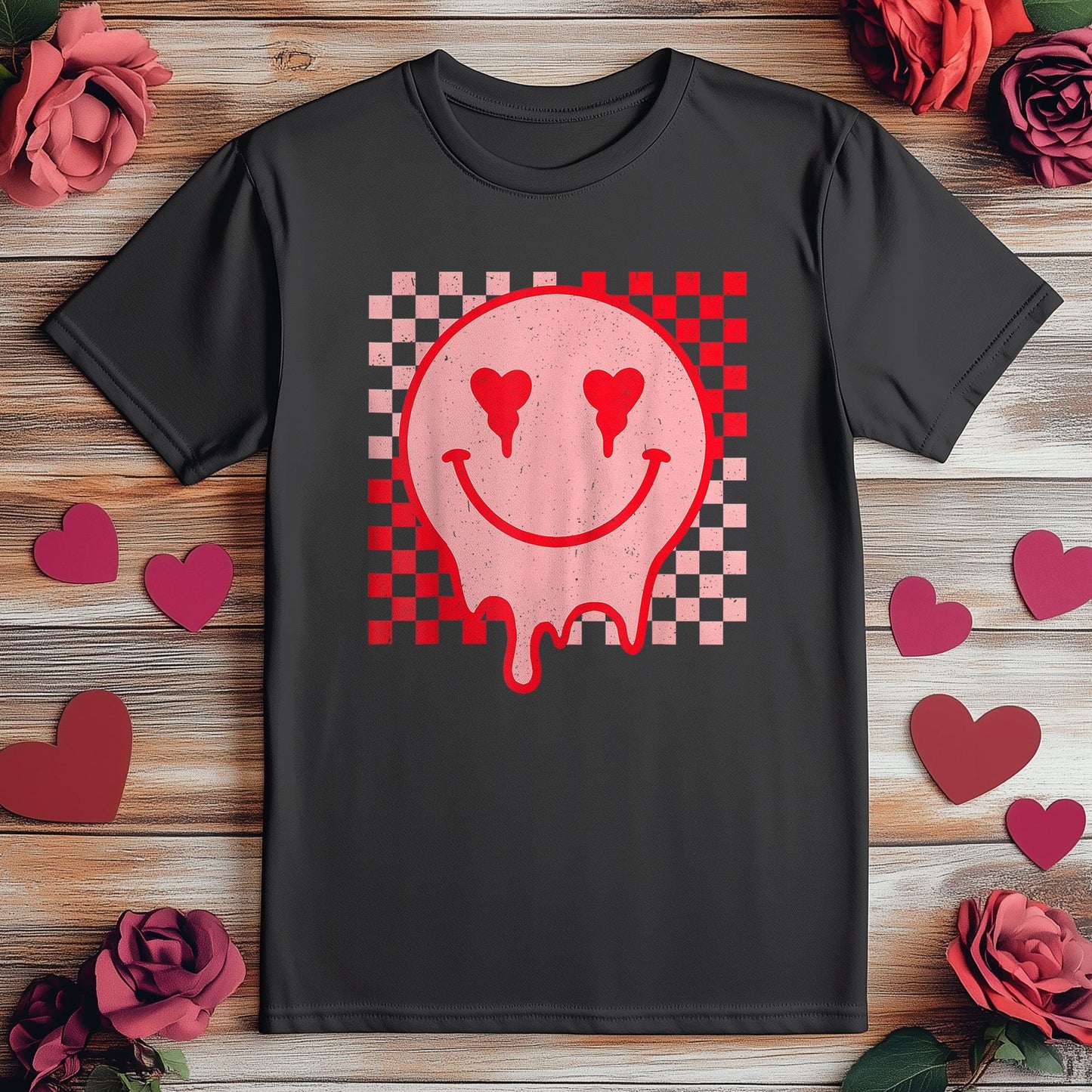 Retro Groovy Valentine's Day T-Shirt