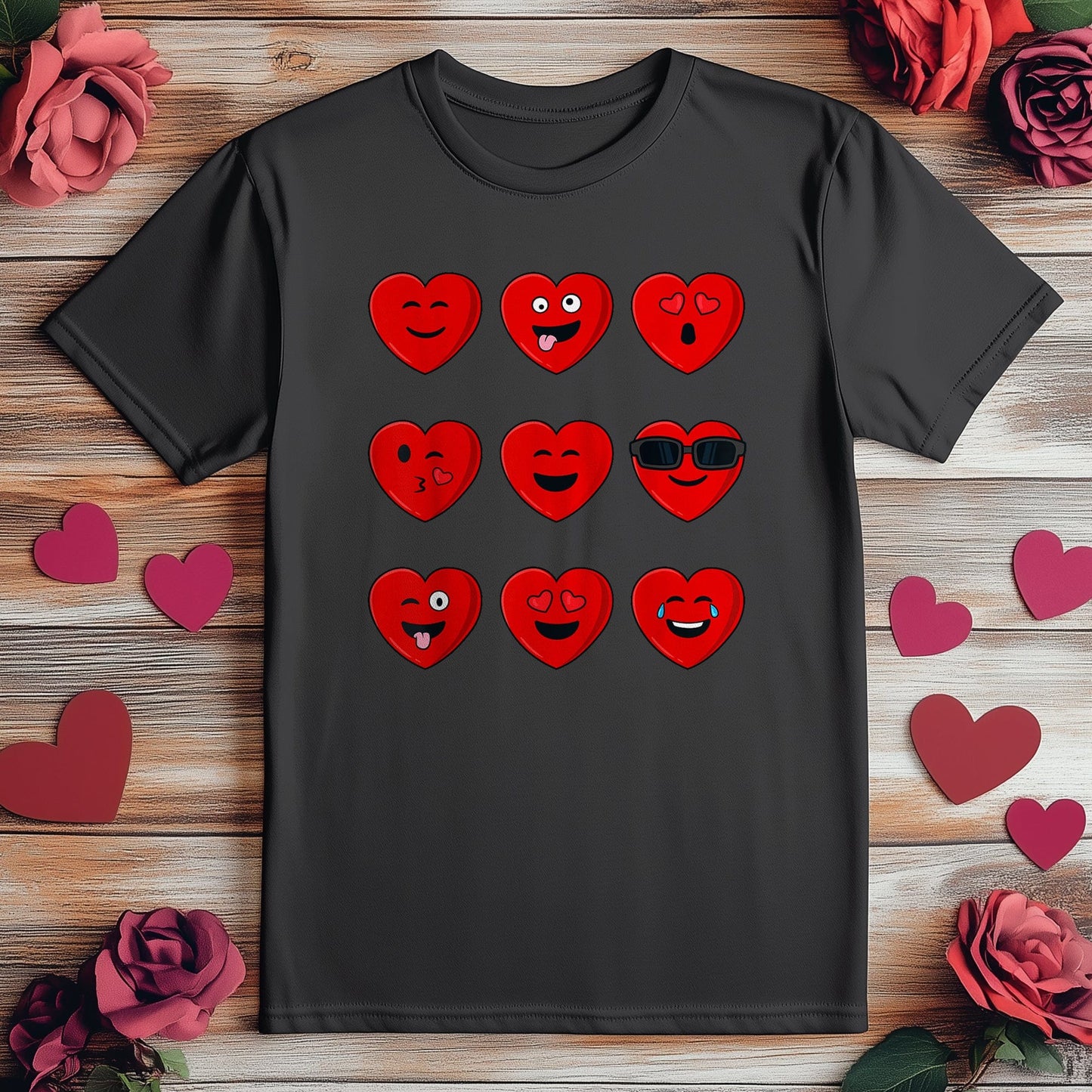 Valentine's Day Silly Faces T-Shirt