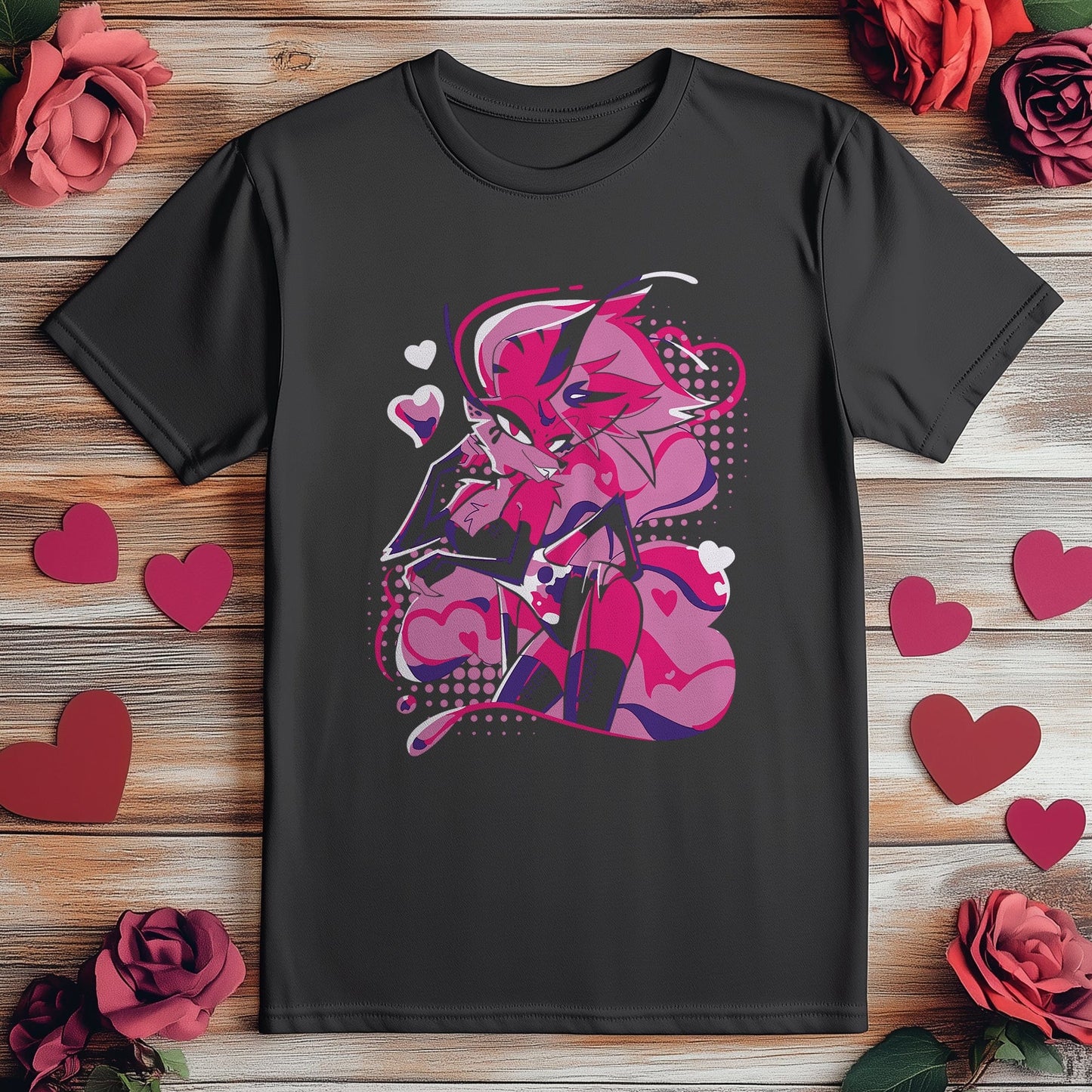 Queen Bee Heart Cute T-shirt