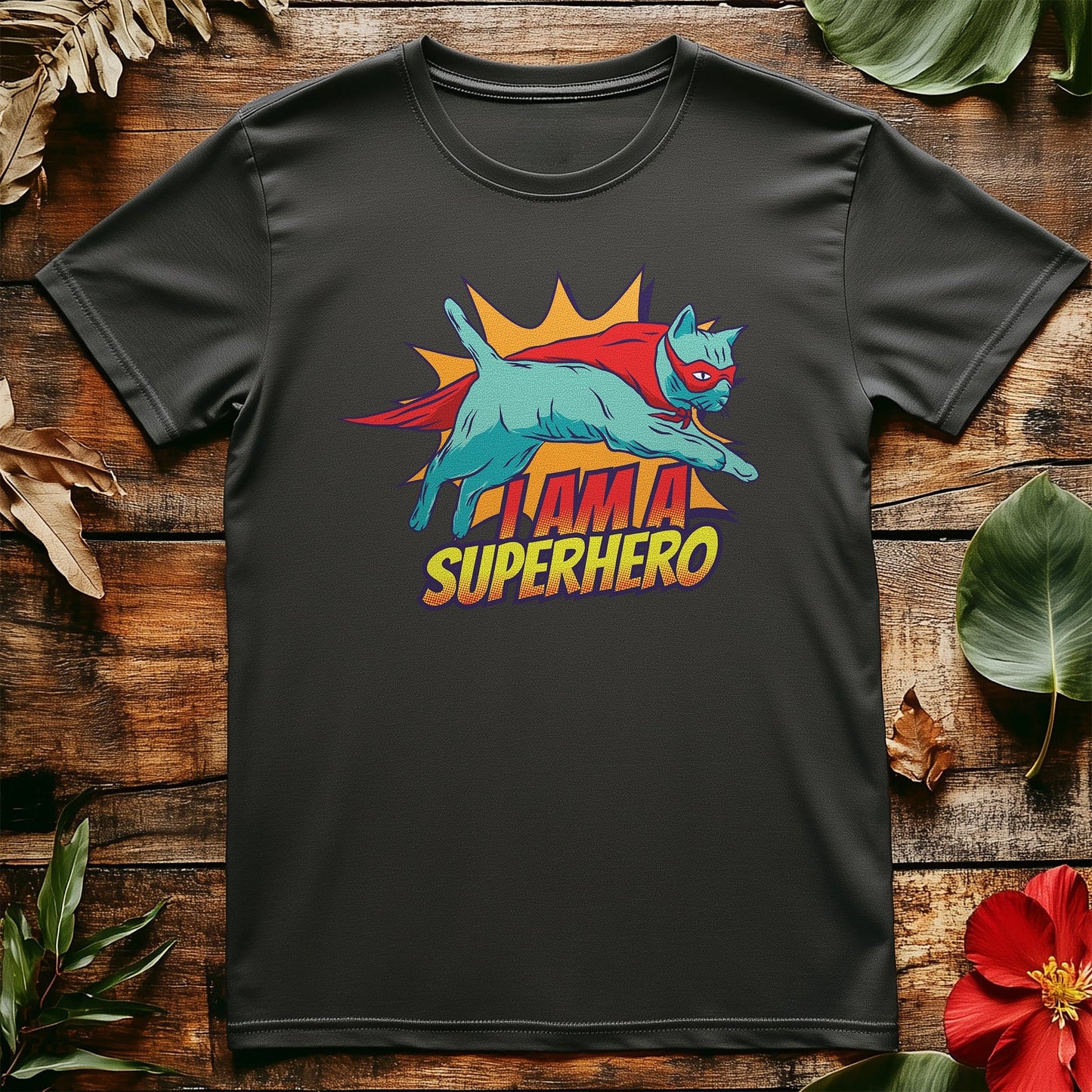 I Am Superhero Cat T-shirt -