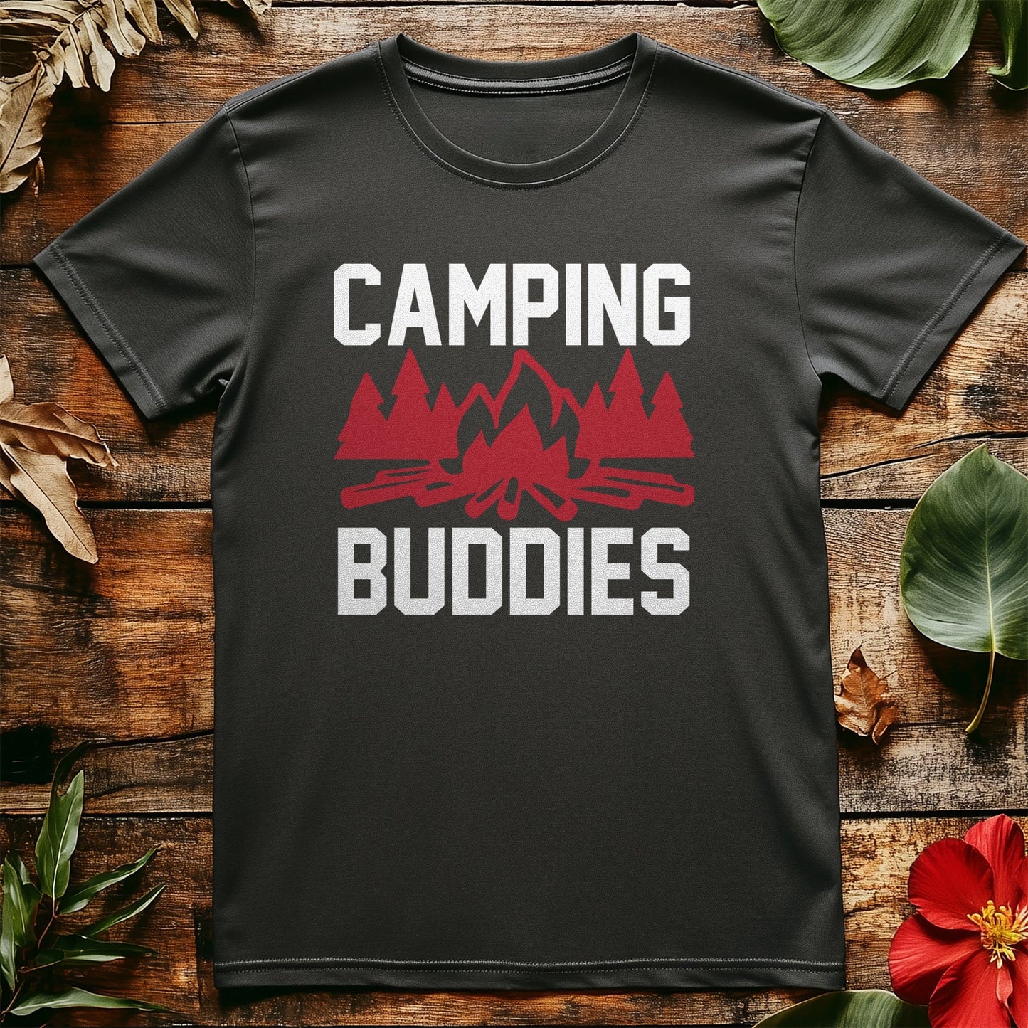 Camping Buddies 01 T-Shirt - Hilarious