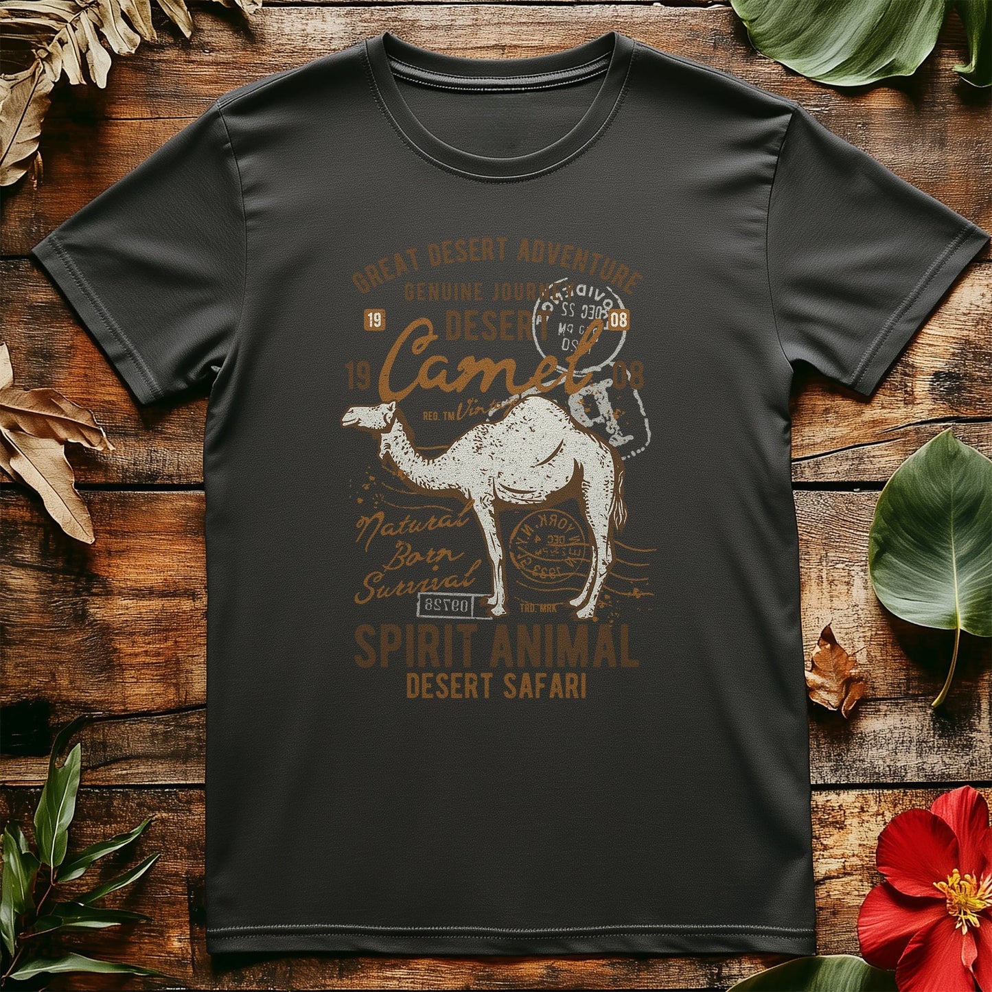 Camel Deasert Safari T-Shirt -