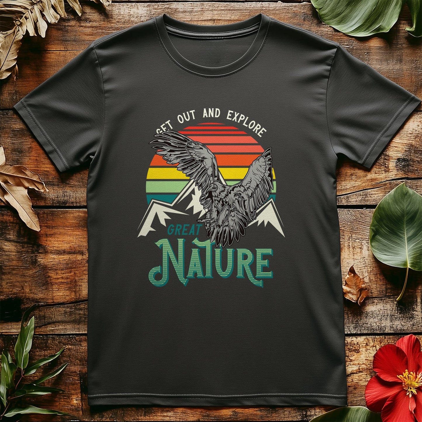 Outdoor_5 Eagle T-shirt - Soaring