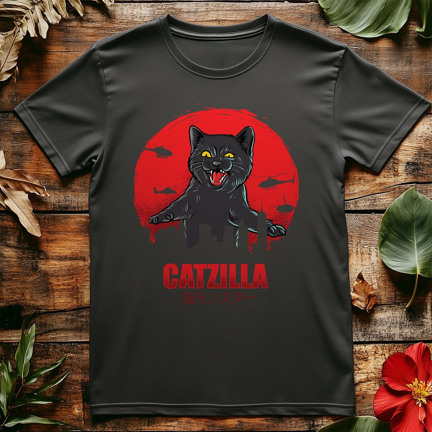Catzilla T-Shirt - Unleash the Fury