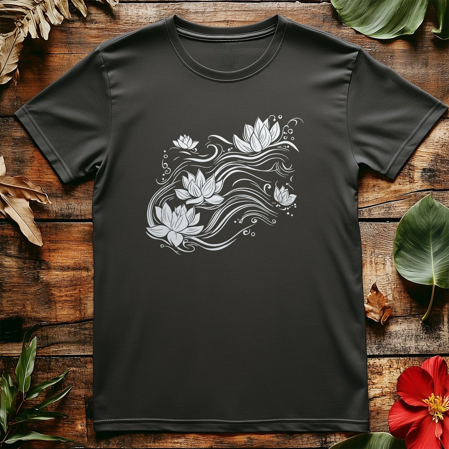 Lotus Flowers T-Shirt - Blooming with