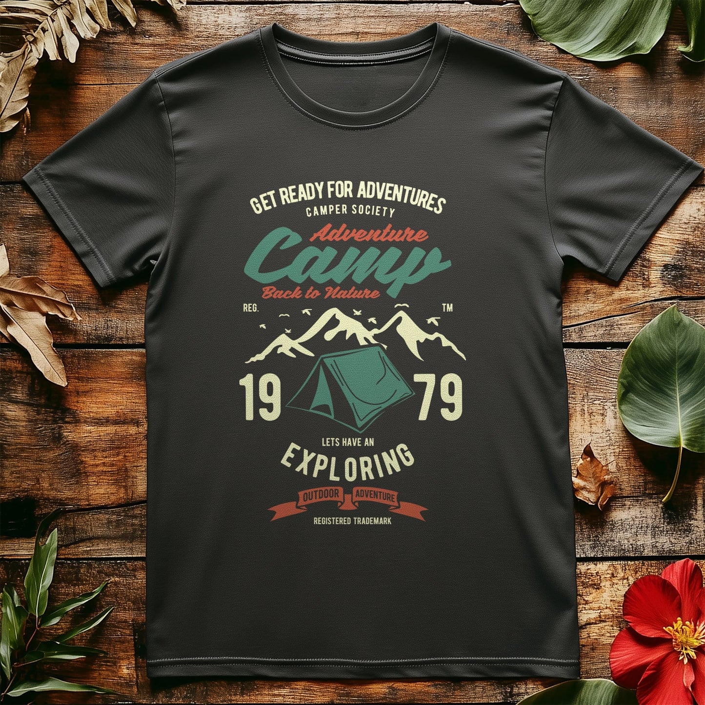 Camp Adventure T-shirt - Funny & Cozy!